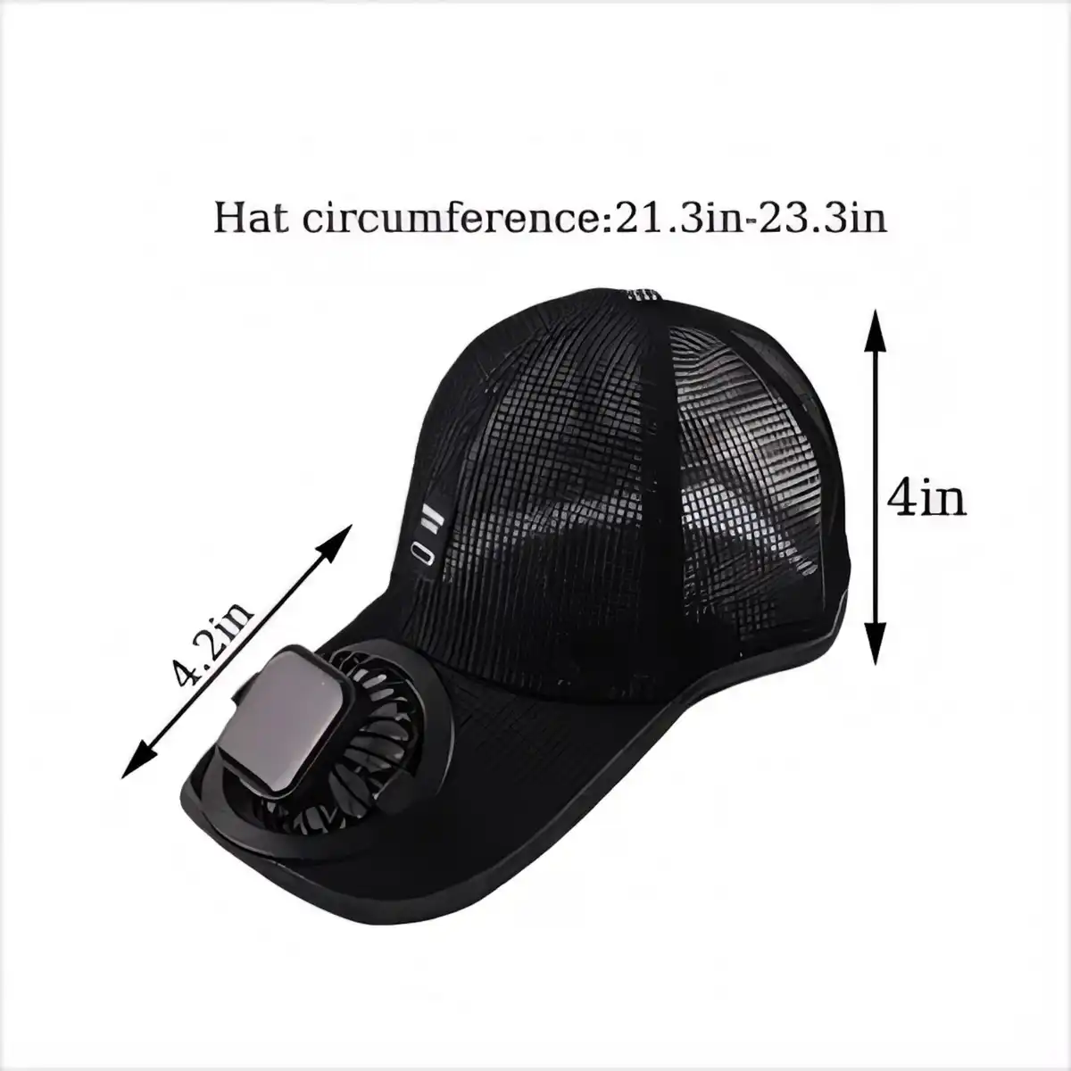 Solar Fan Hat Cooling product detail view