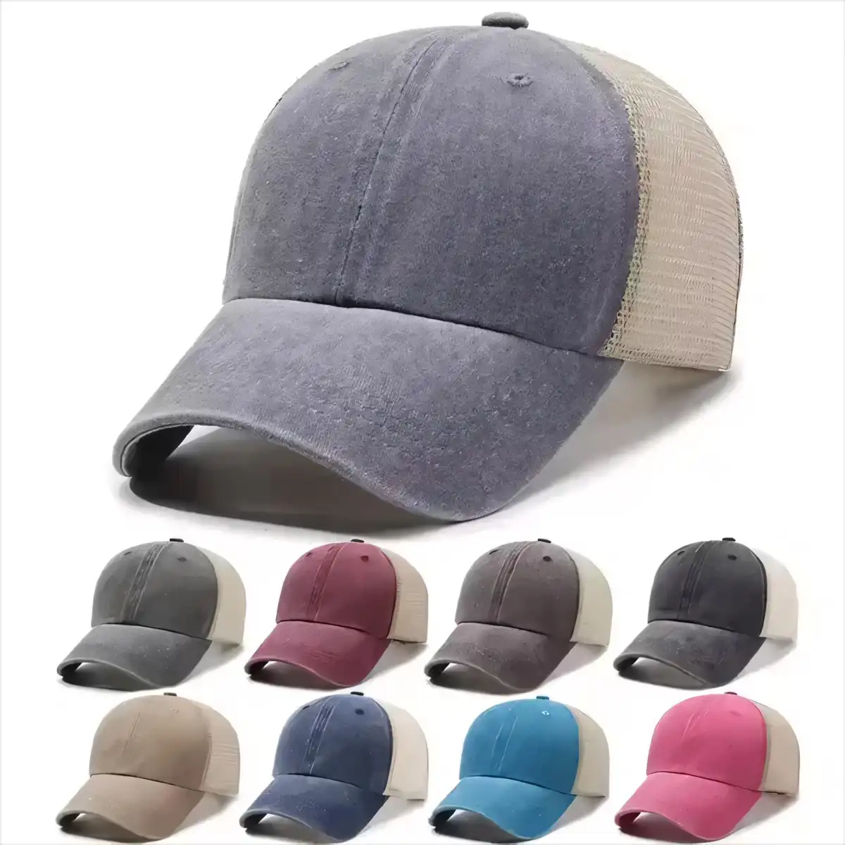 Vintage Washed Trucker Cap