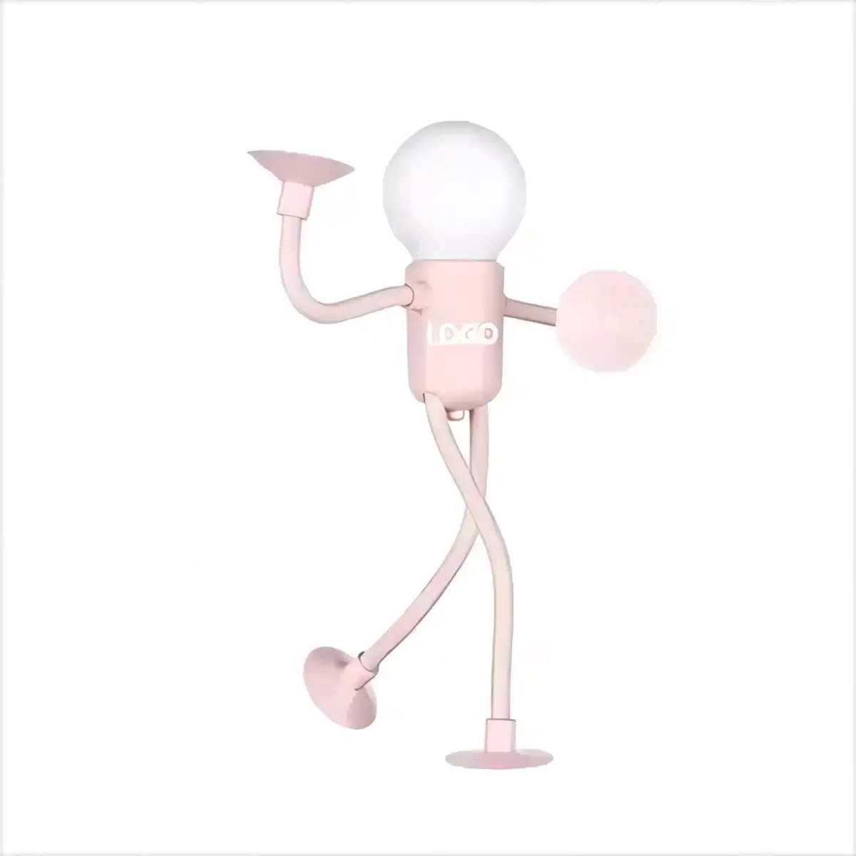 LED Bookend Lamp Stick Figure product detail view