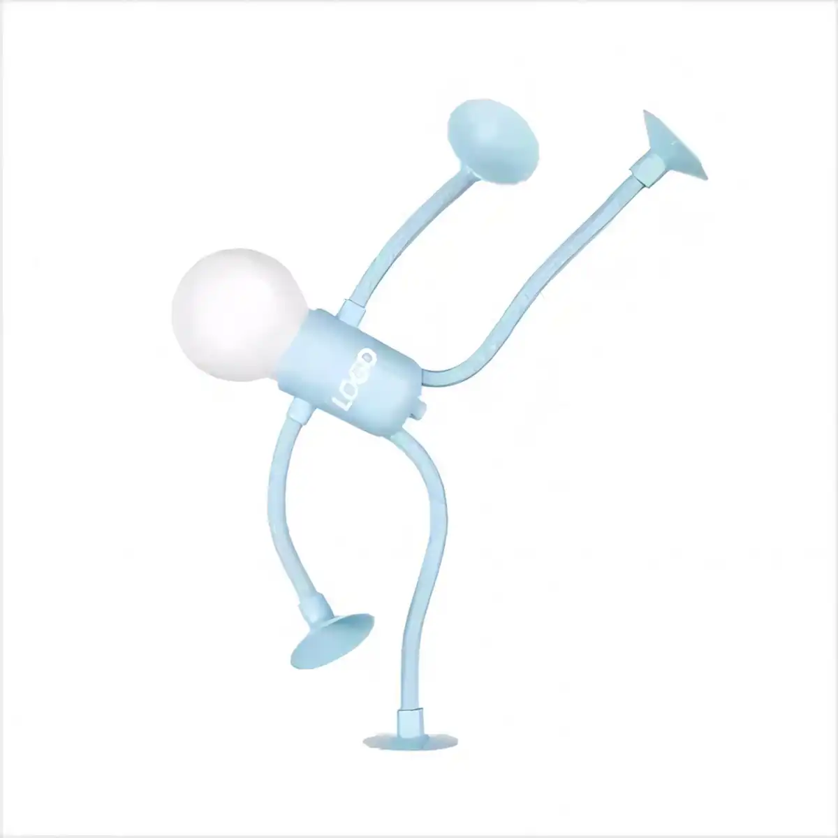 LED Bookend Lamp Stick Figure product close-up