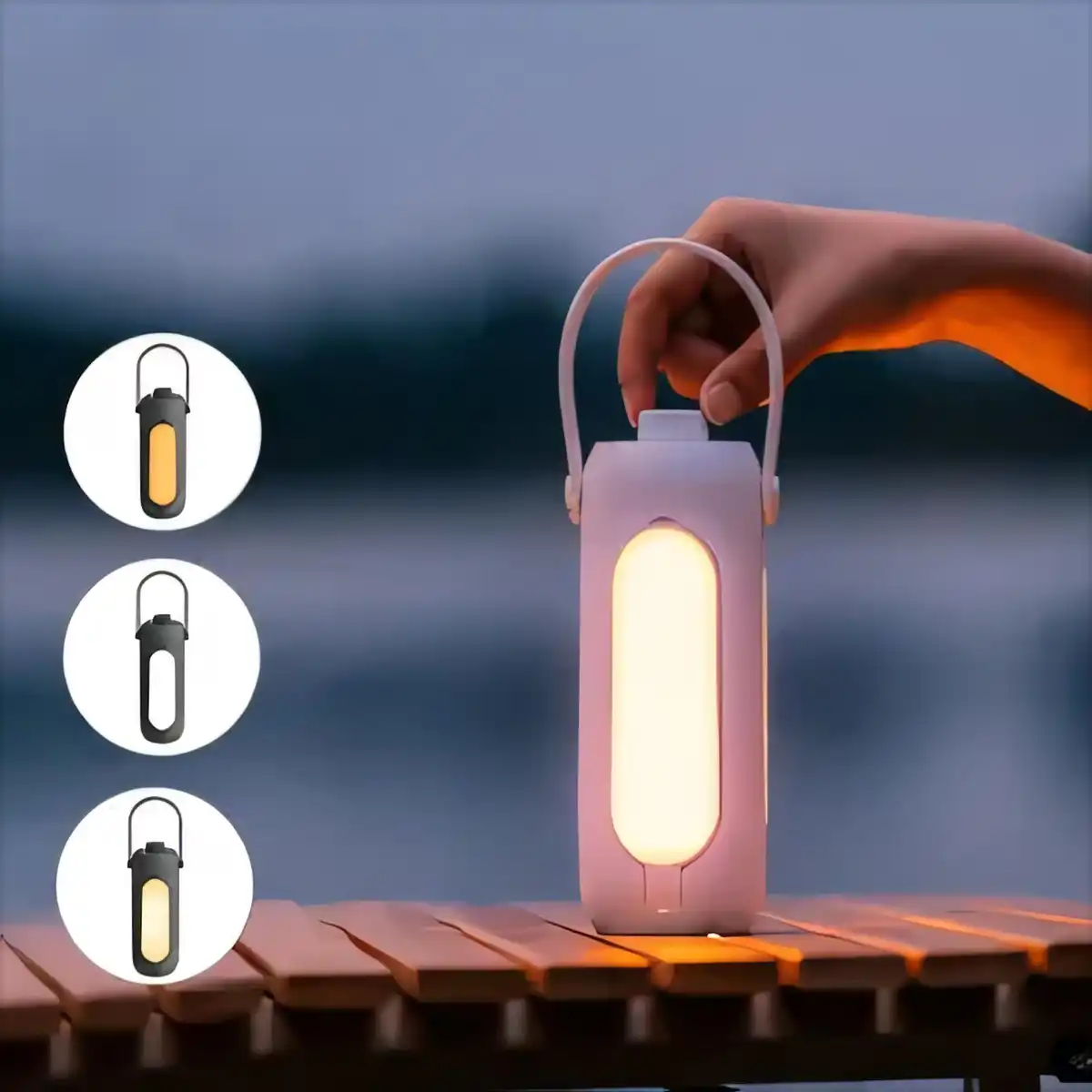 Rechargeable Camping Lantern Flashlight product close-up
