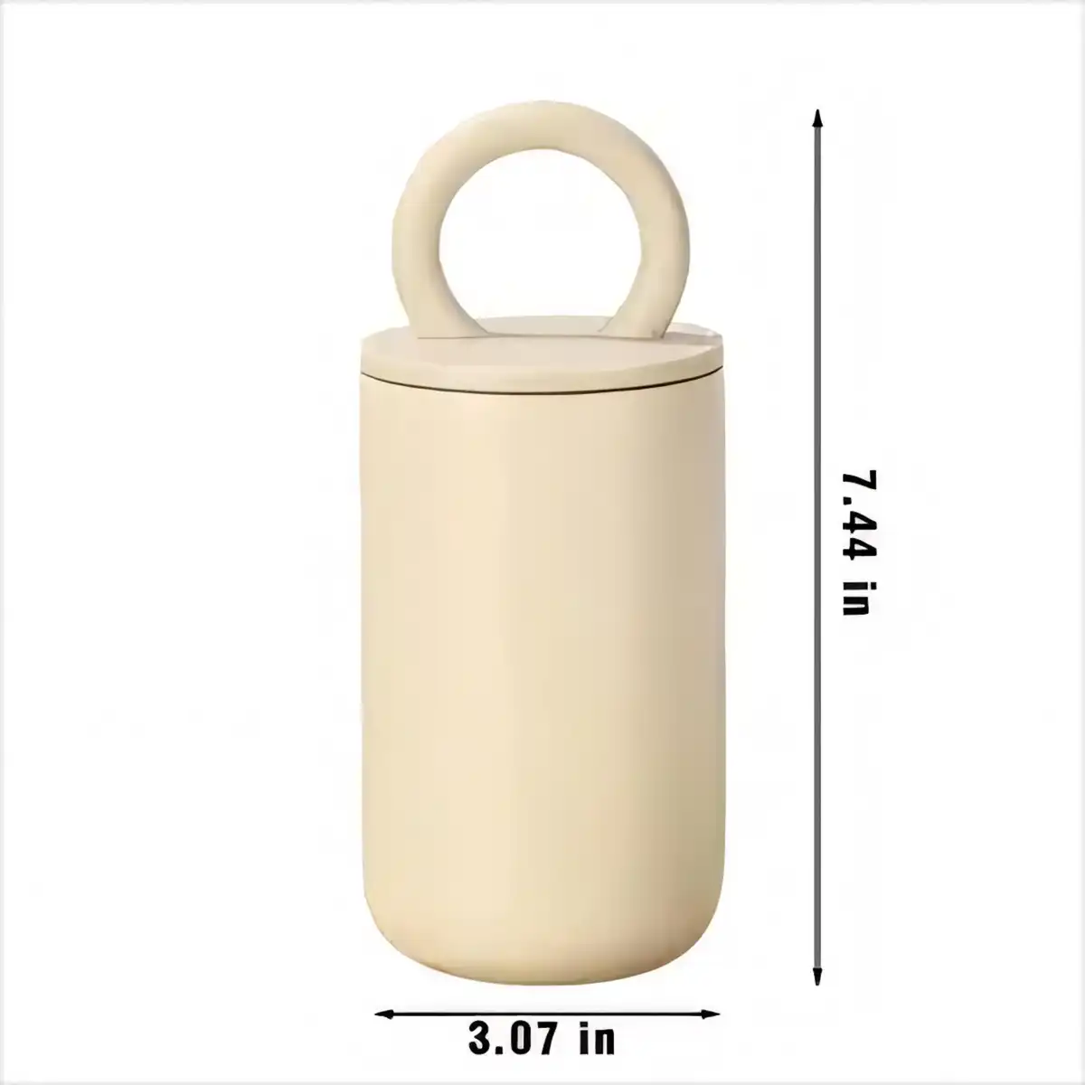 Insulated Travel Mug Stainless Steel product detail view
