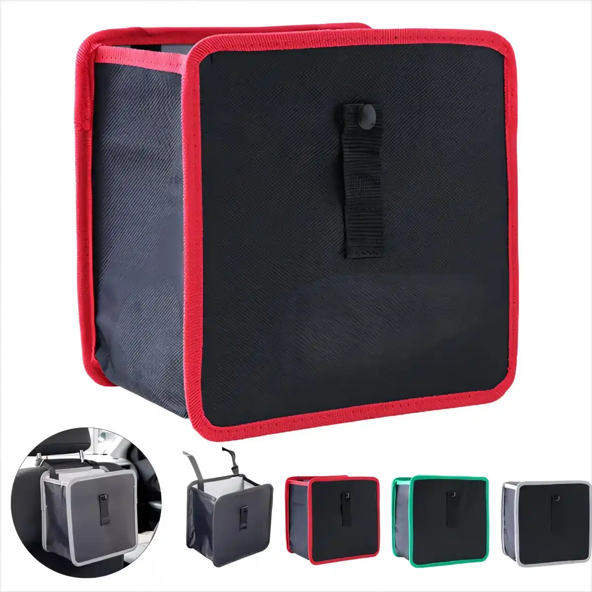 Hanging Car Trash Bin Organizer