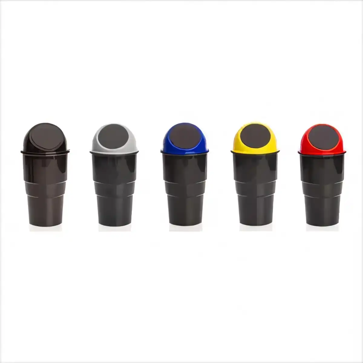 Portable Vehicle Waste Bin with Lid product close-up