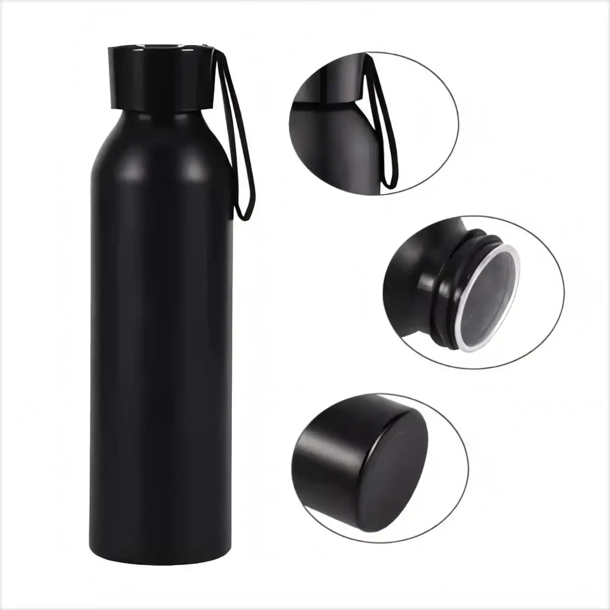 Sturdy Aluminum Rope Handle Bottle product detail view