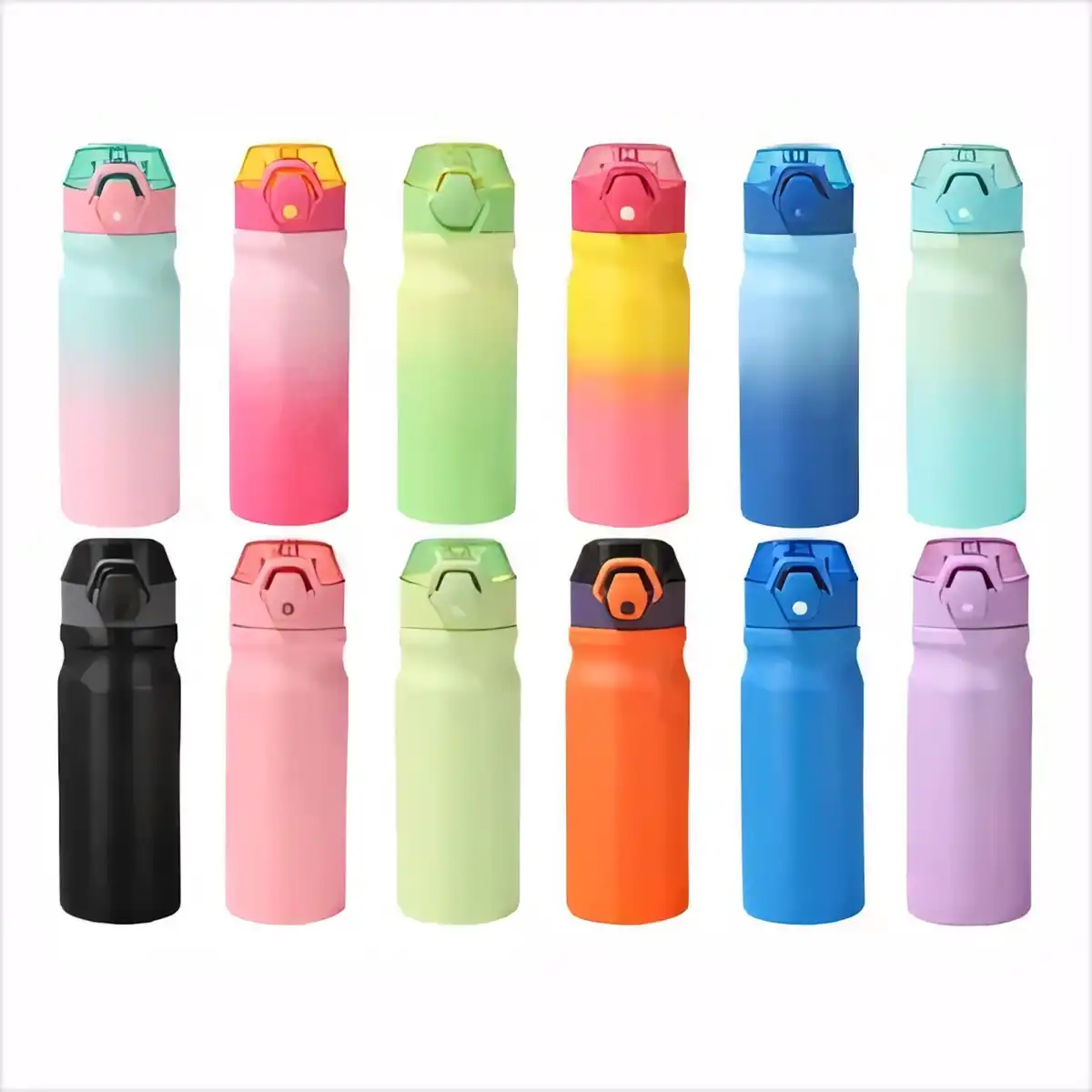 Gradient Steel Insulated Bottle product detail view