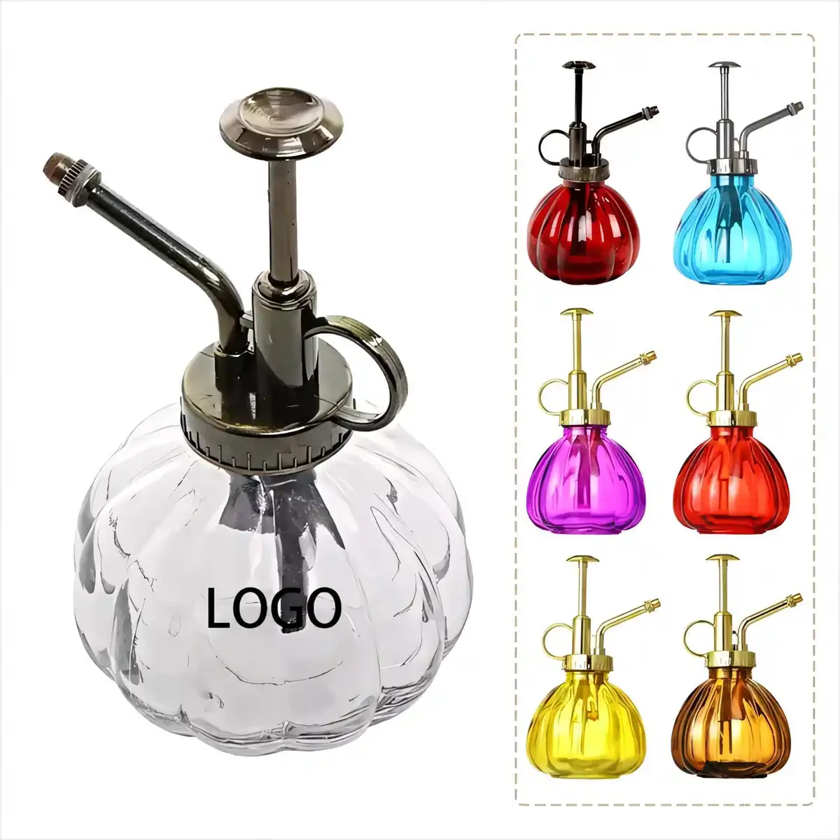 Vintage Glass Mister Spray Bottle