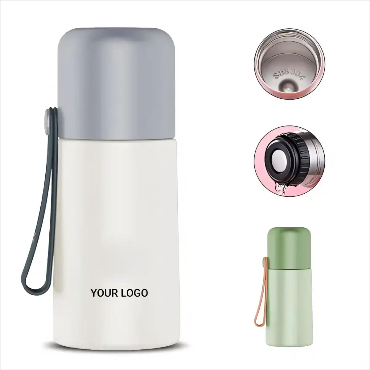 Insulated Steel Water Bottle 9oz