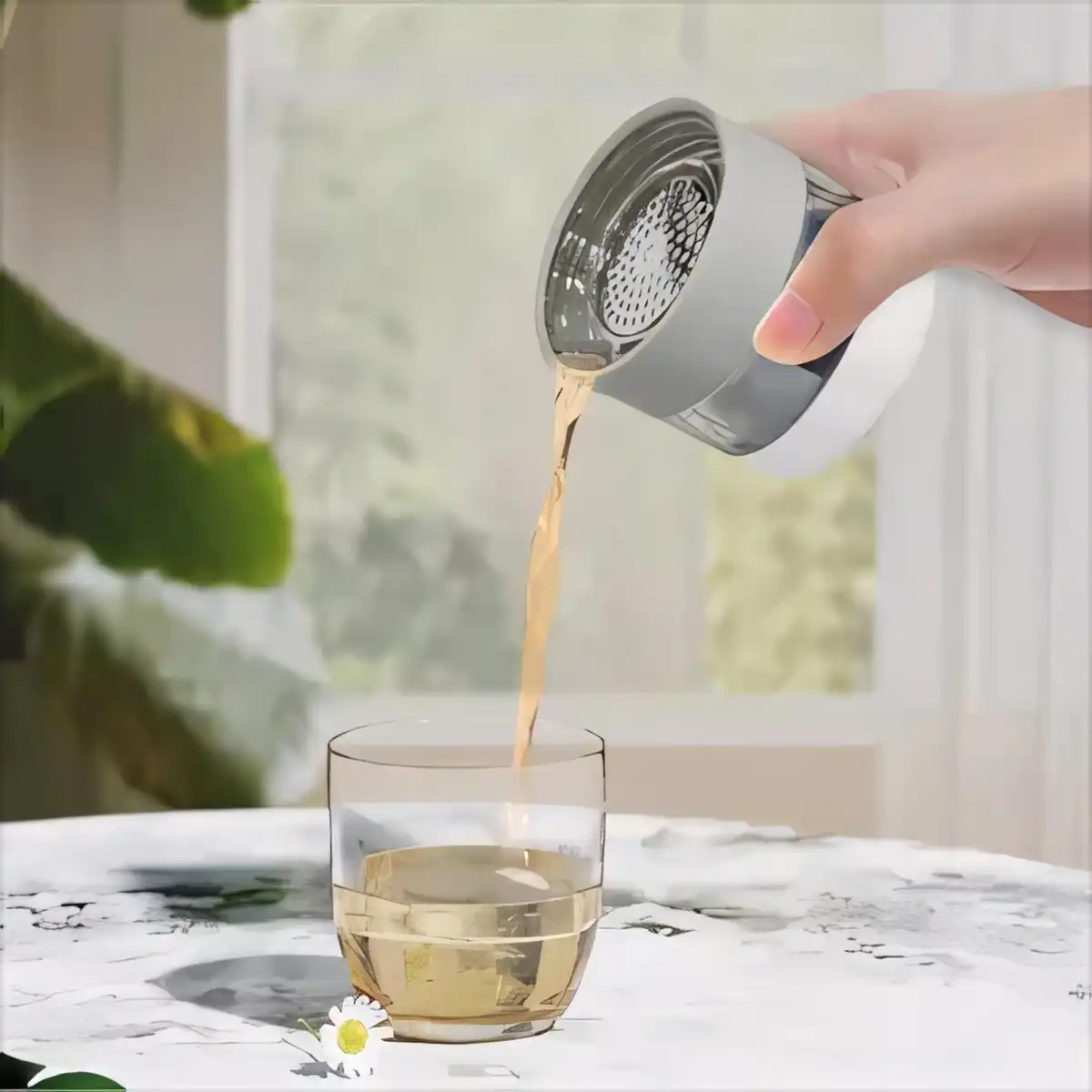 Insulated Steel Infuser Water Bottle product detail view