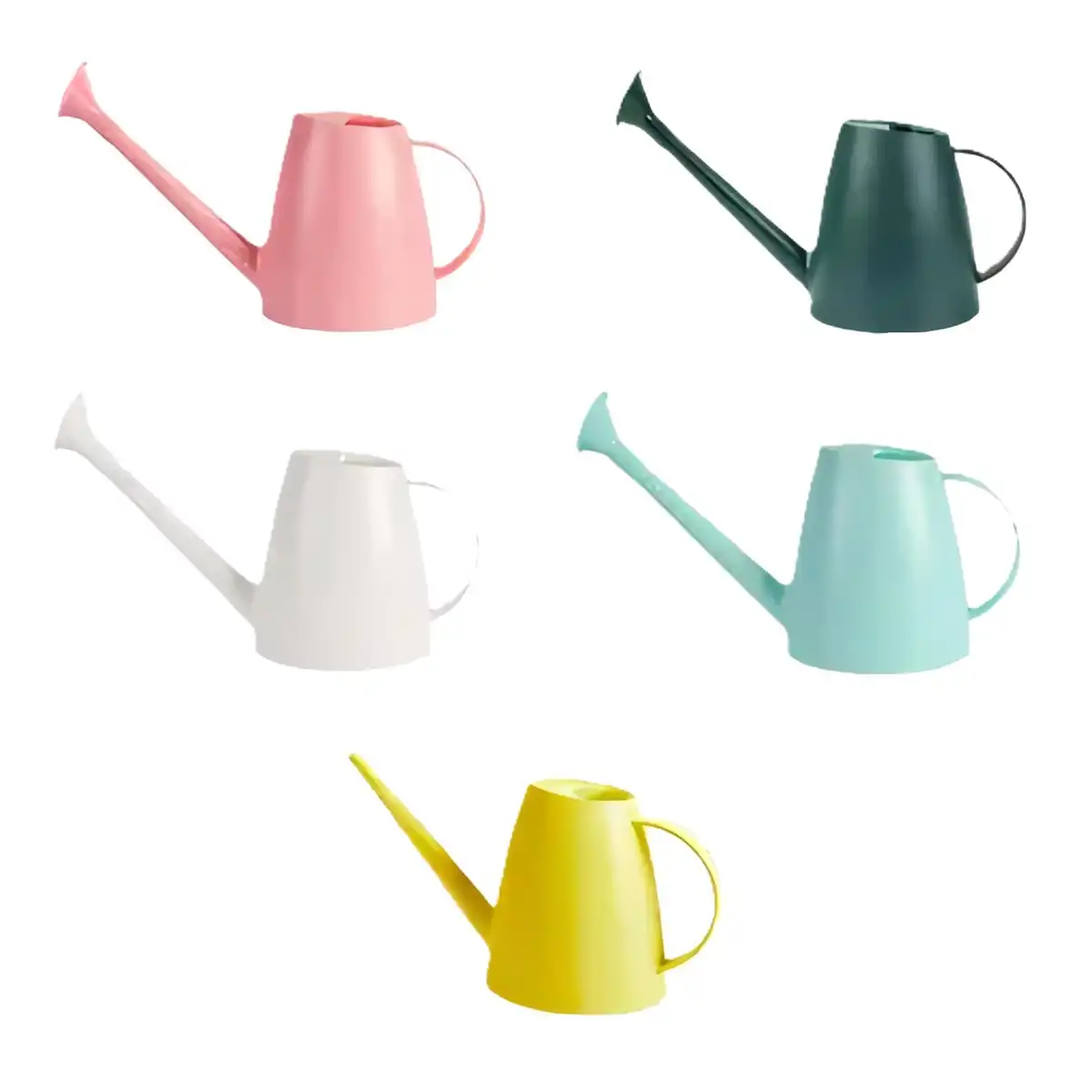 Durable Plastic Watering Can with Shower Head product detail view