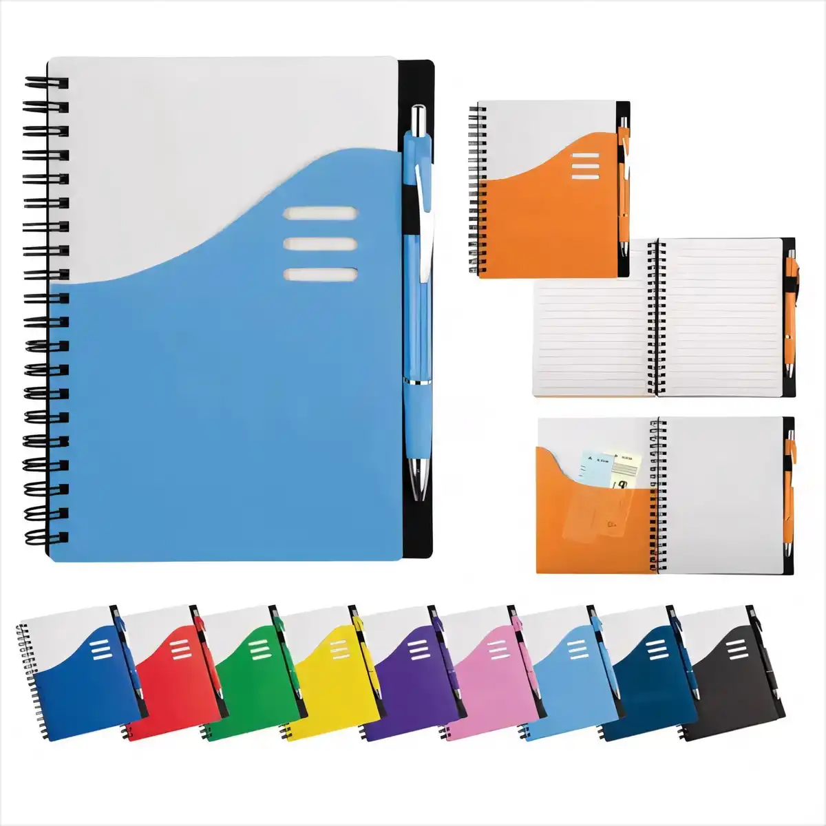 Spiral Notebook with Matching Pen