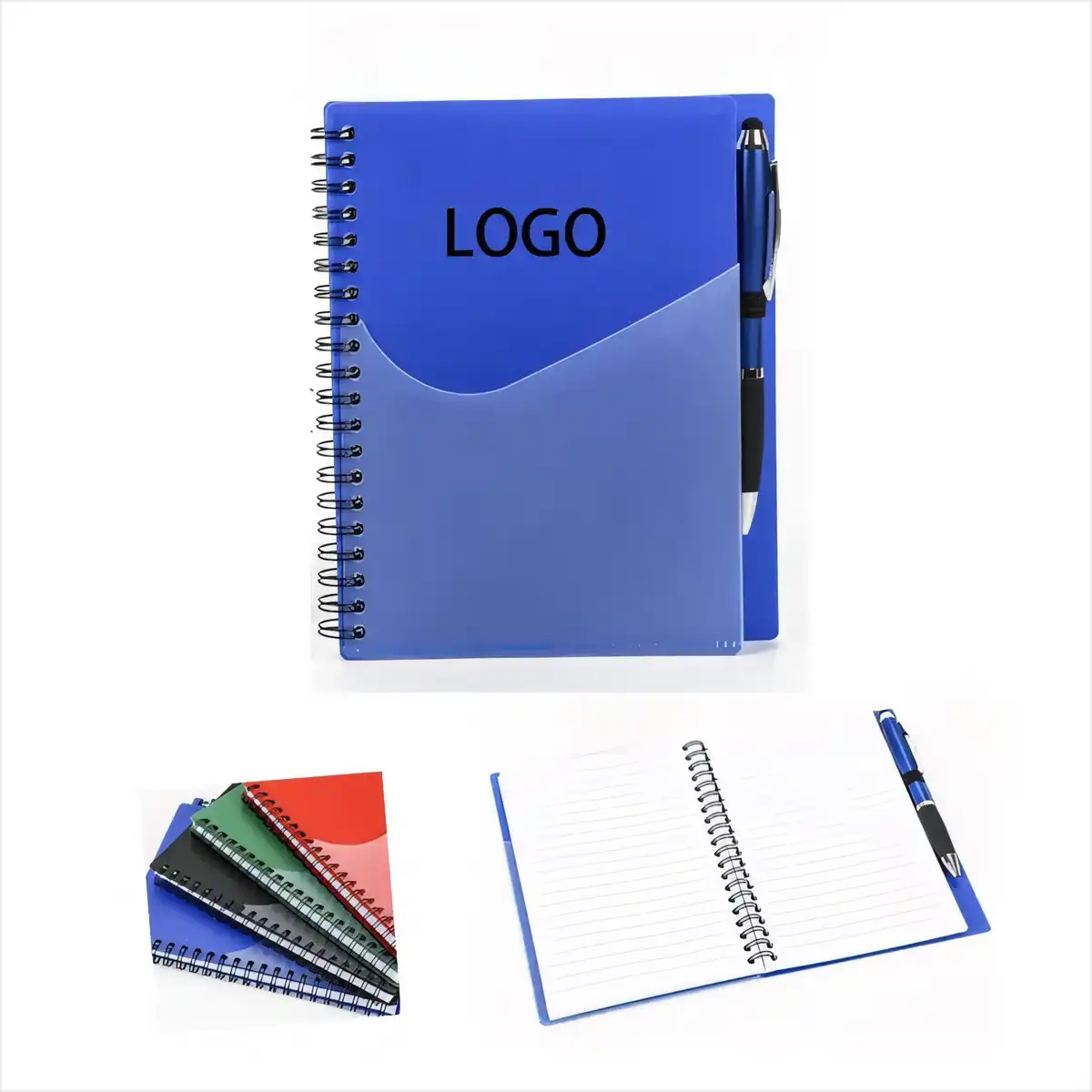 B6 Spiral Notebook with Pen