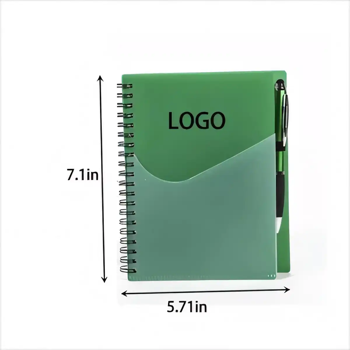 B6 Spiral Notebook with Pen product detail view
