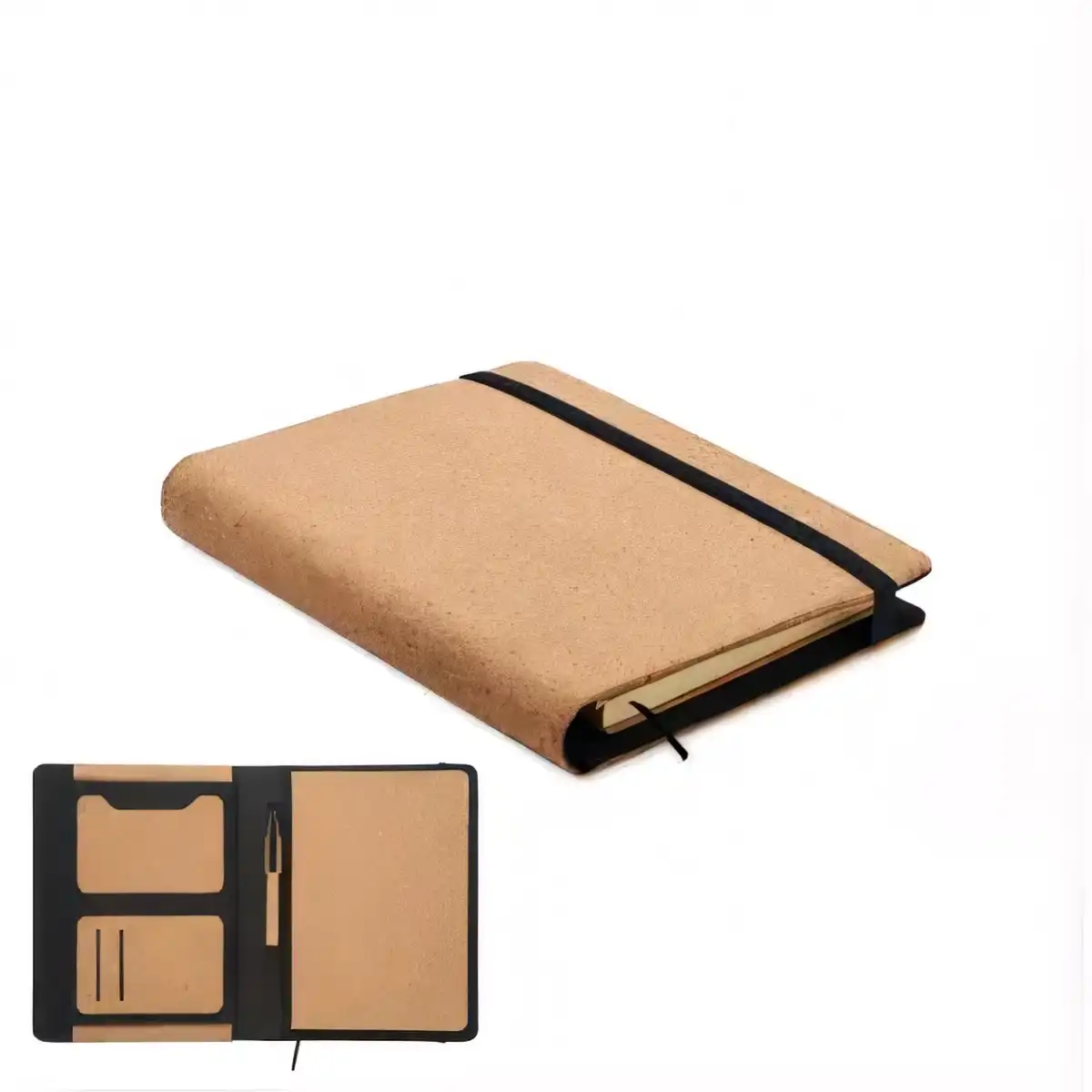 A5 Cork Portfolio with Pen