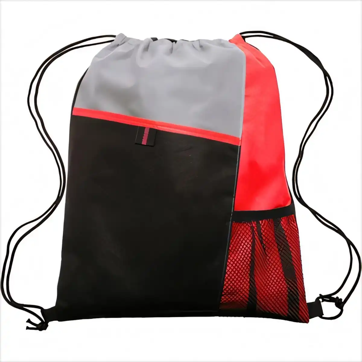 Durable Mesh Drawstring Backpack additional product view