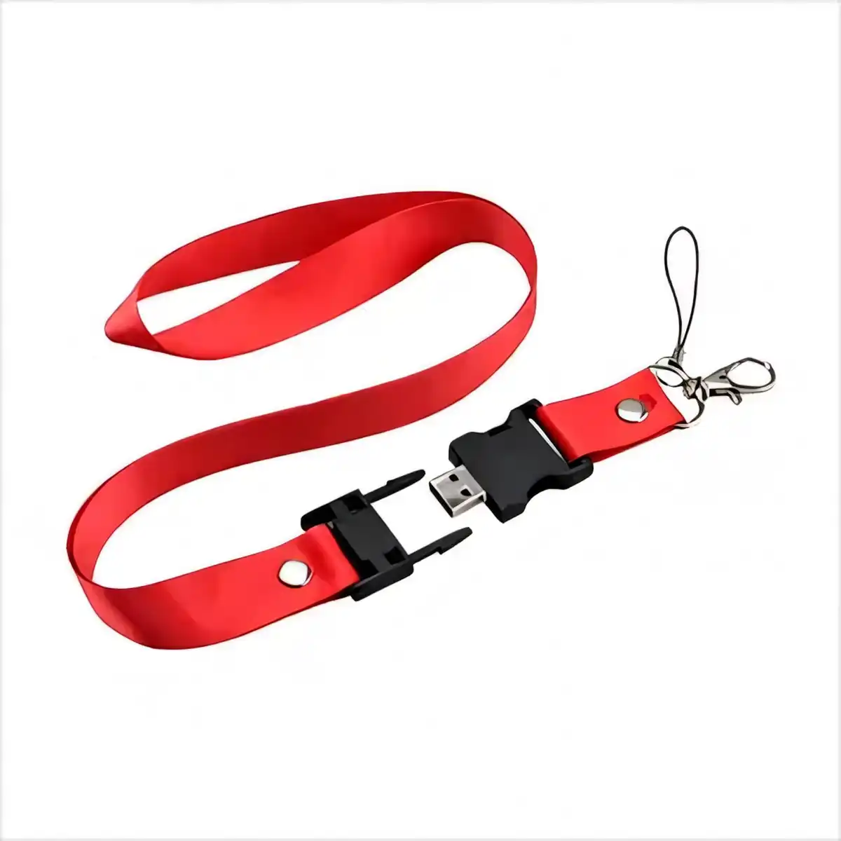 Polyester Neck USB Drive product detail view