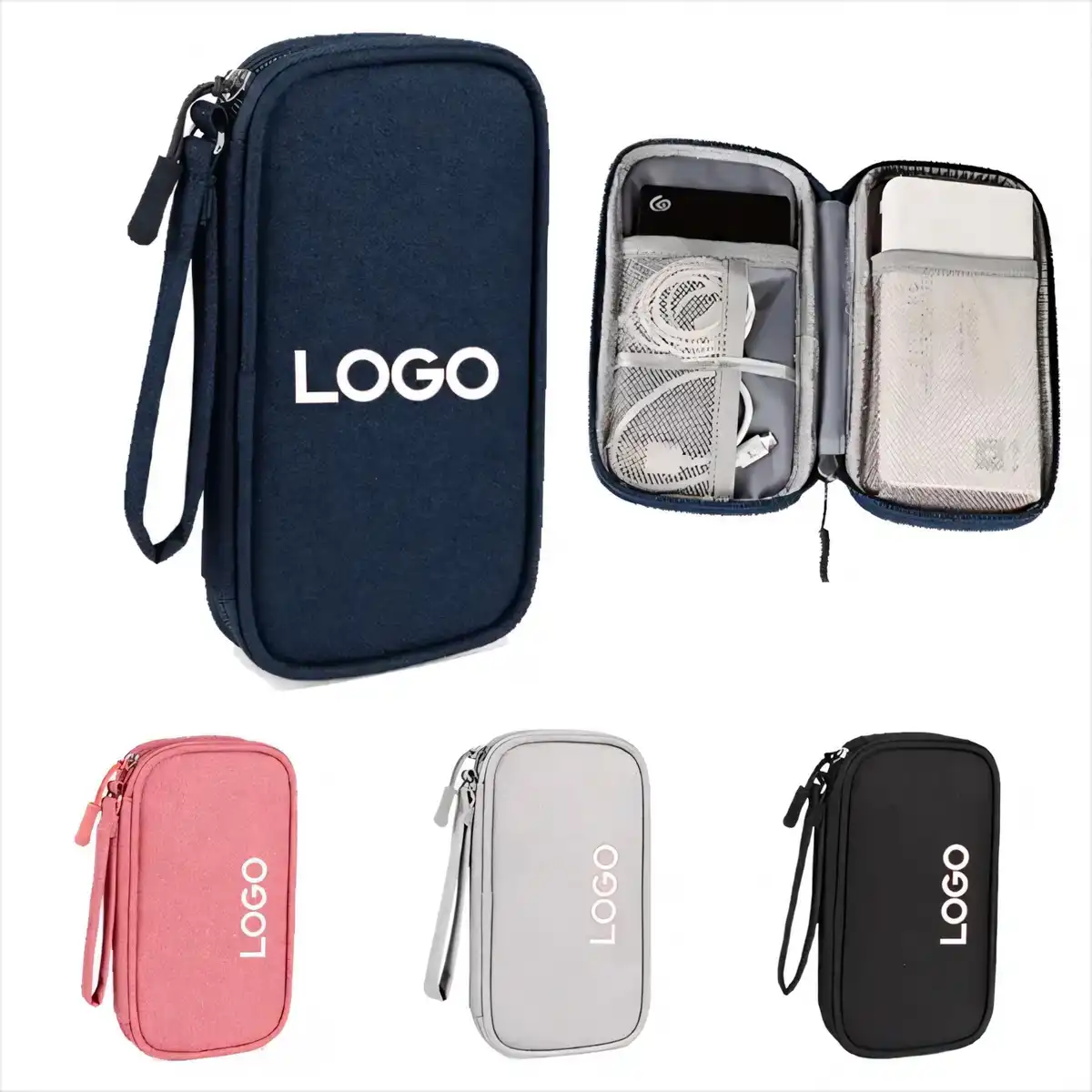 Travel Cable Organizer Pouch