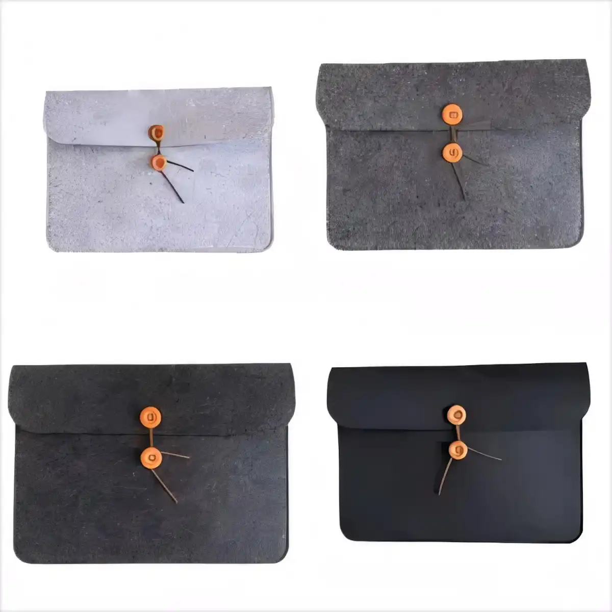 Felt Document Bag A4 Leather Tie product detail view
