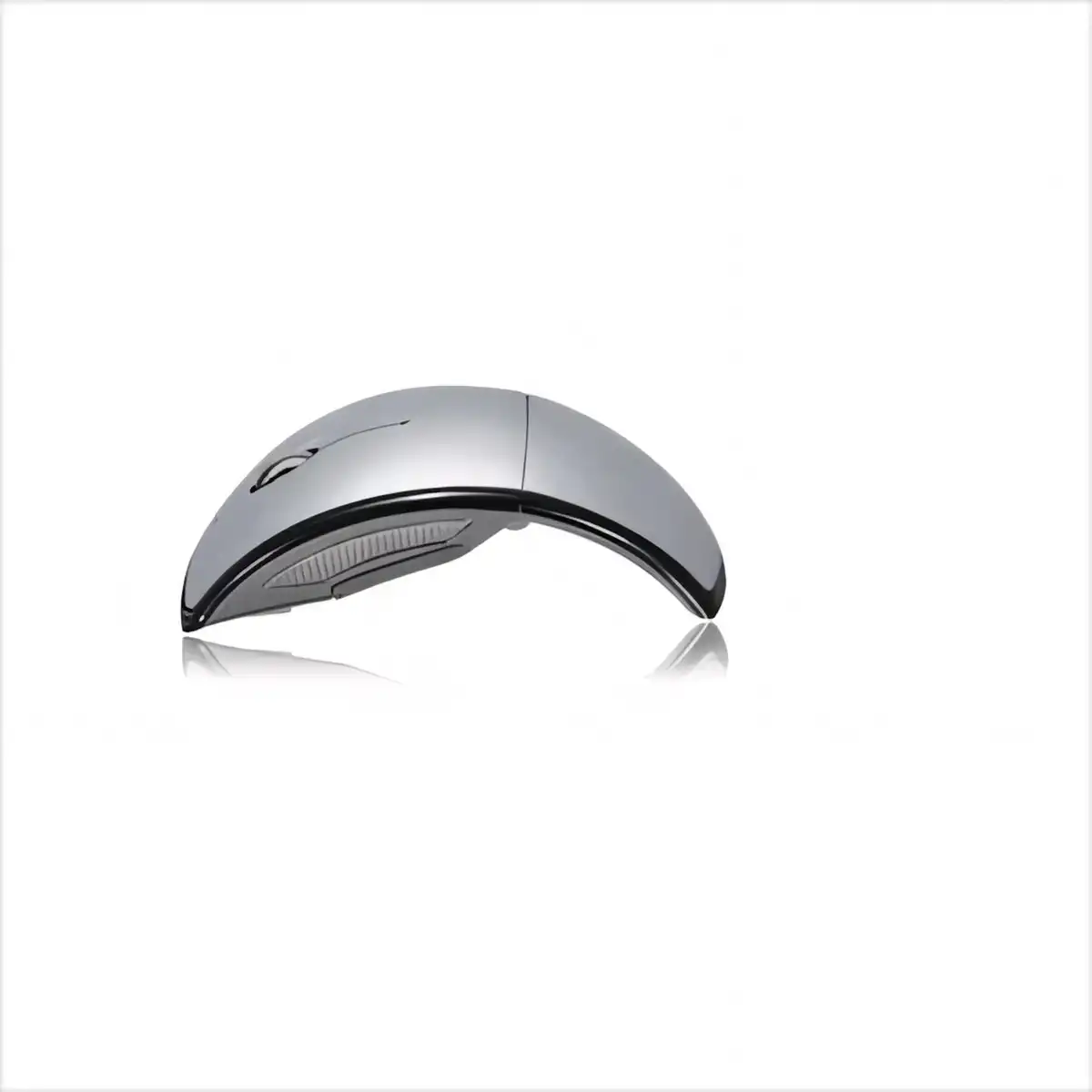 Ergonomic Foldable Wireless Optical Mouse alternate product angle