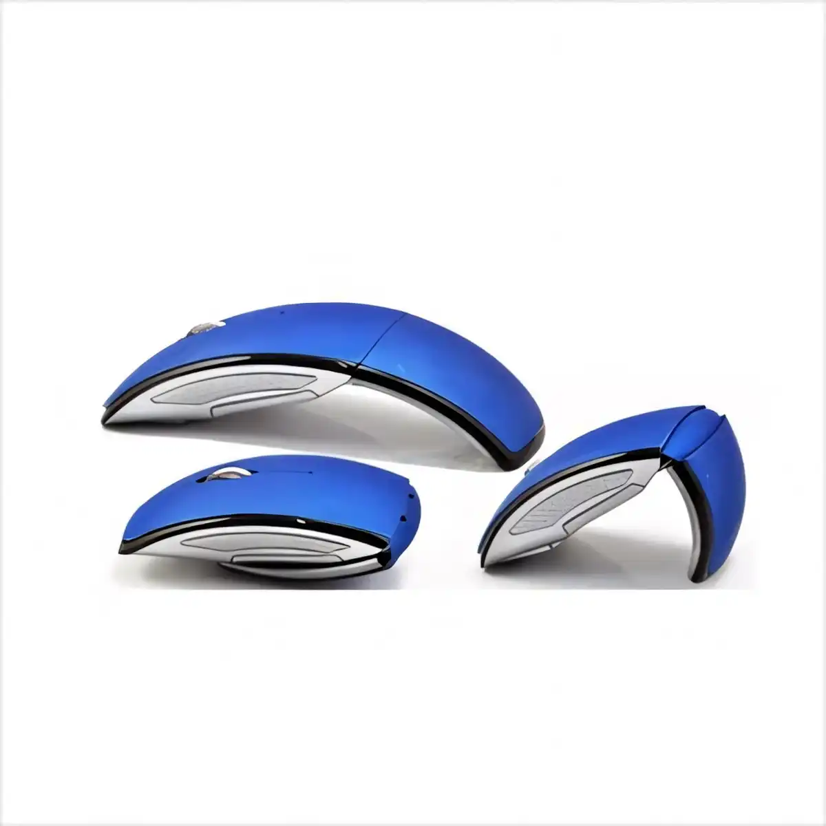 Ergonomic Foldable Wireless Optical Mouse product close-up