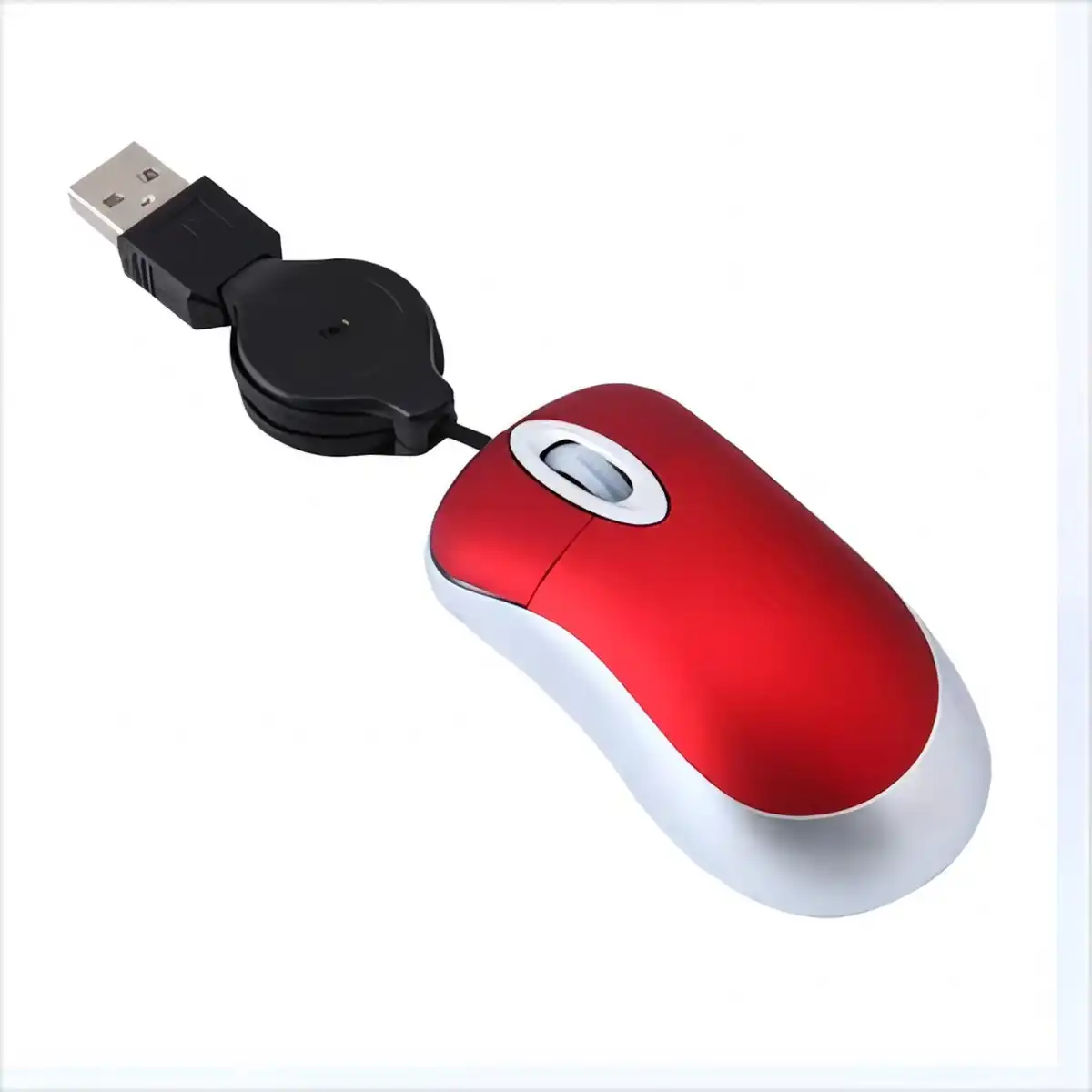 Compact Retractable USB Optical Mouse product detail view