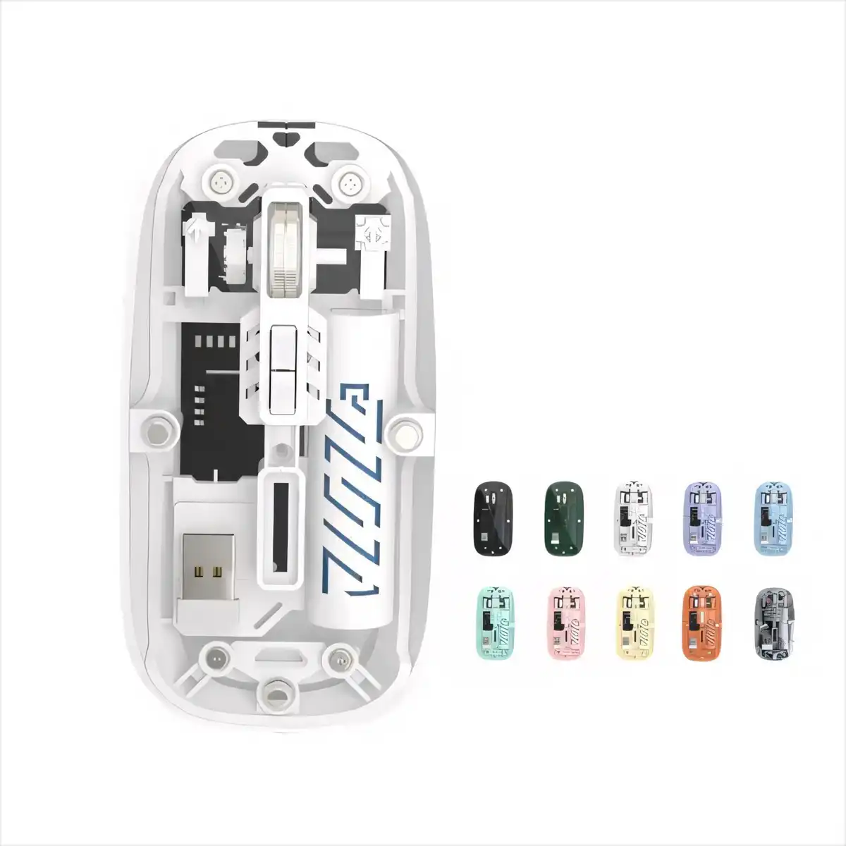 Transparent Bluetooth Mouse RGB