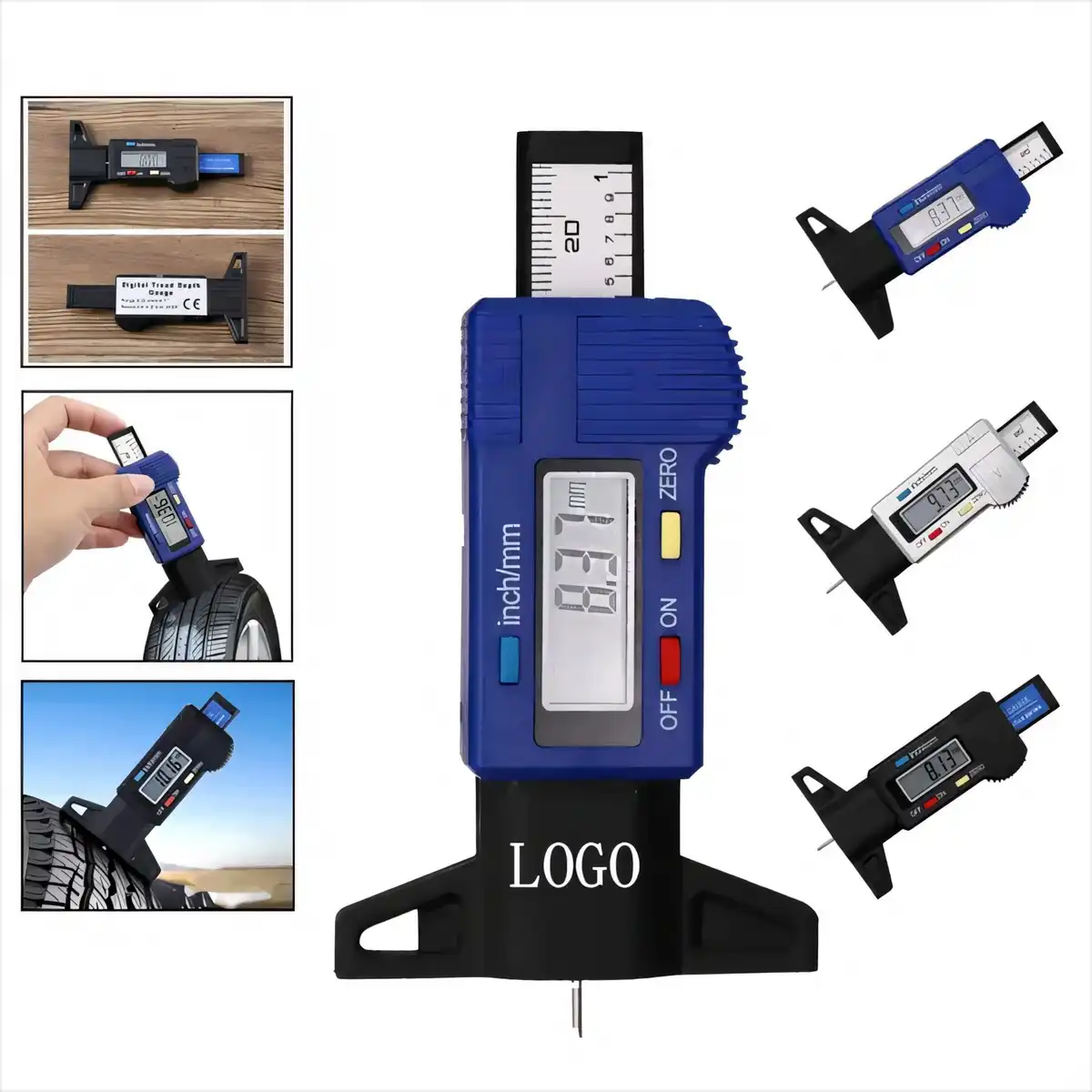 Digital Tire Tread Depth Gauge