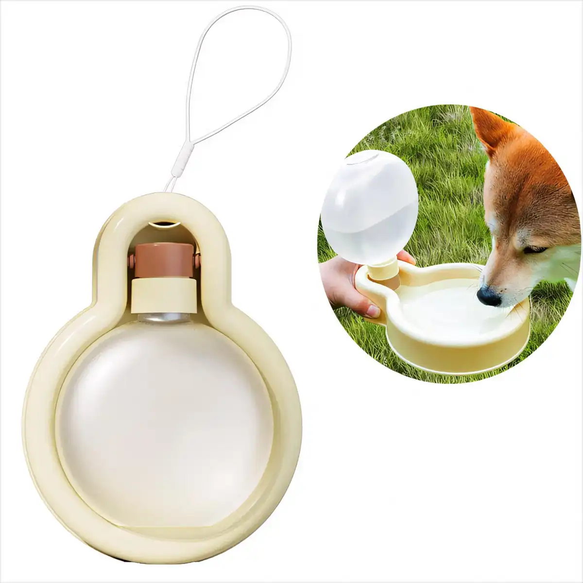 Portable Dog Water Bottle Bowl