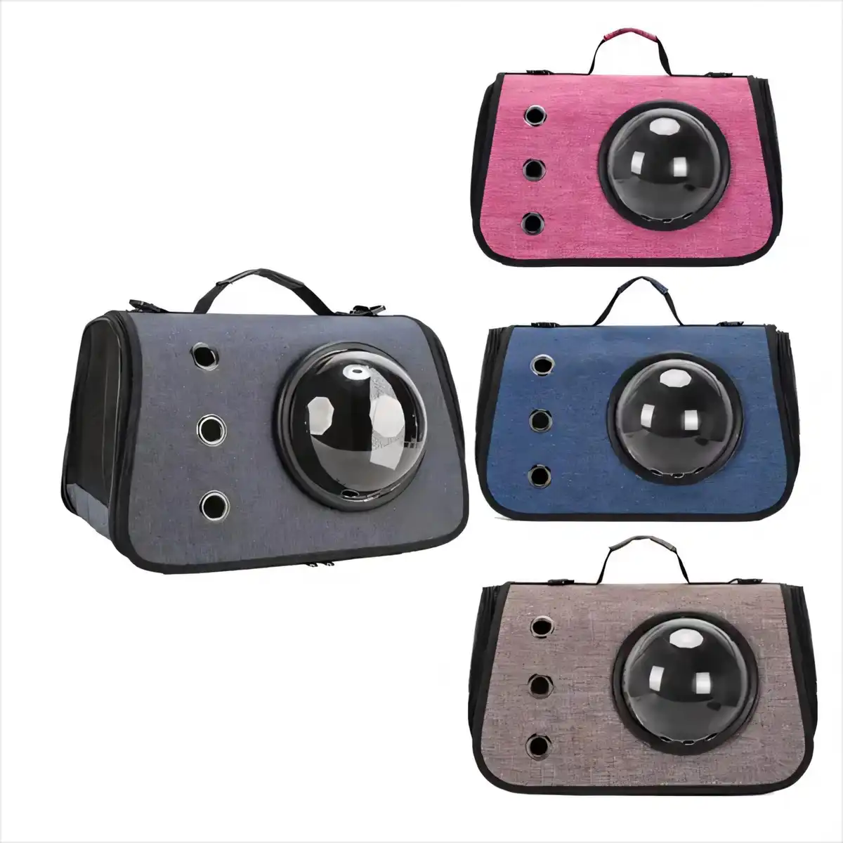 Ventilated Pet Carrier Travel Bag