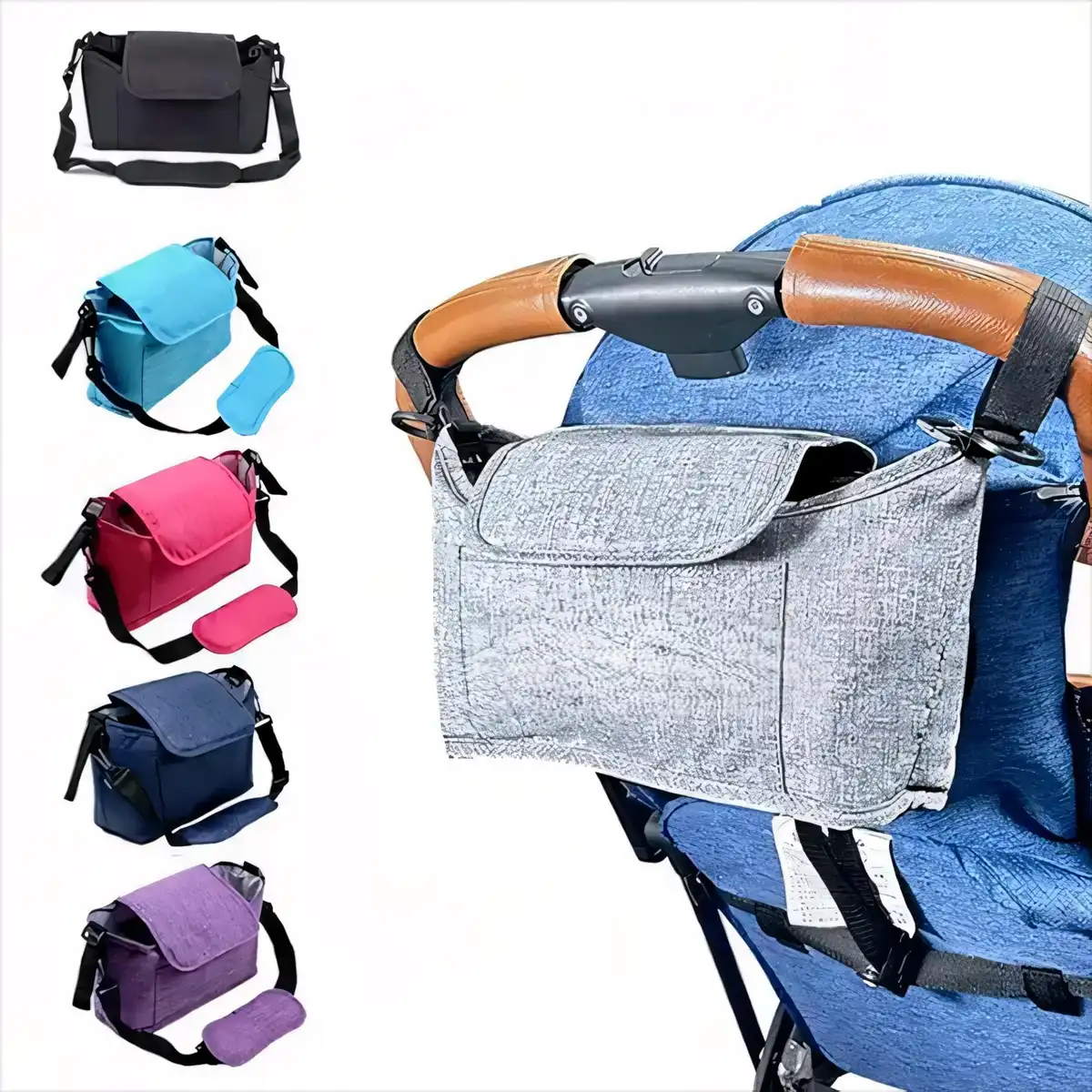 Large Capacity Stroller Organizer Bag