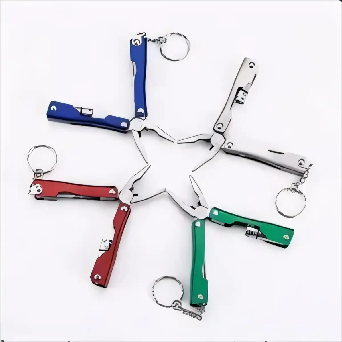 8-in-1 Folding Multitool with Flashlight product detail view