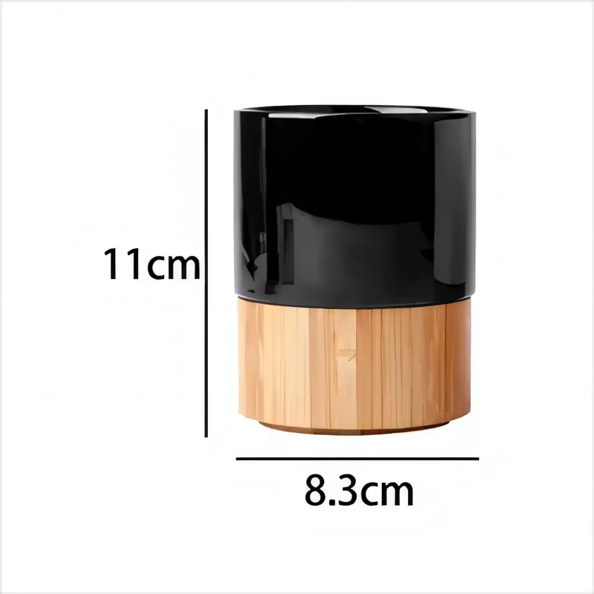 10oz Ceramic Mug Bamboo Base product detail view