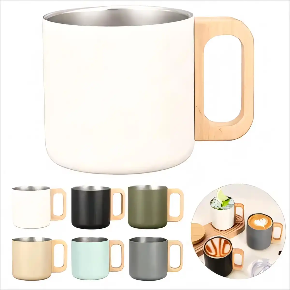 Double Wall Steel Travel Mug