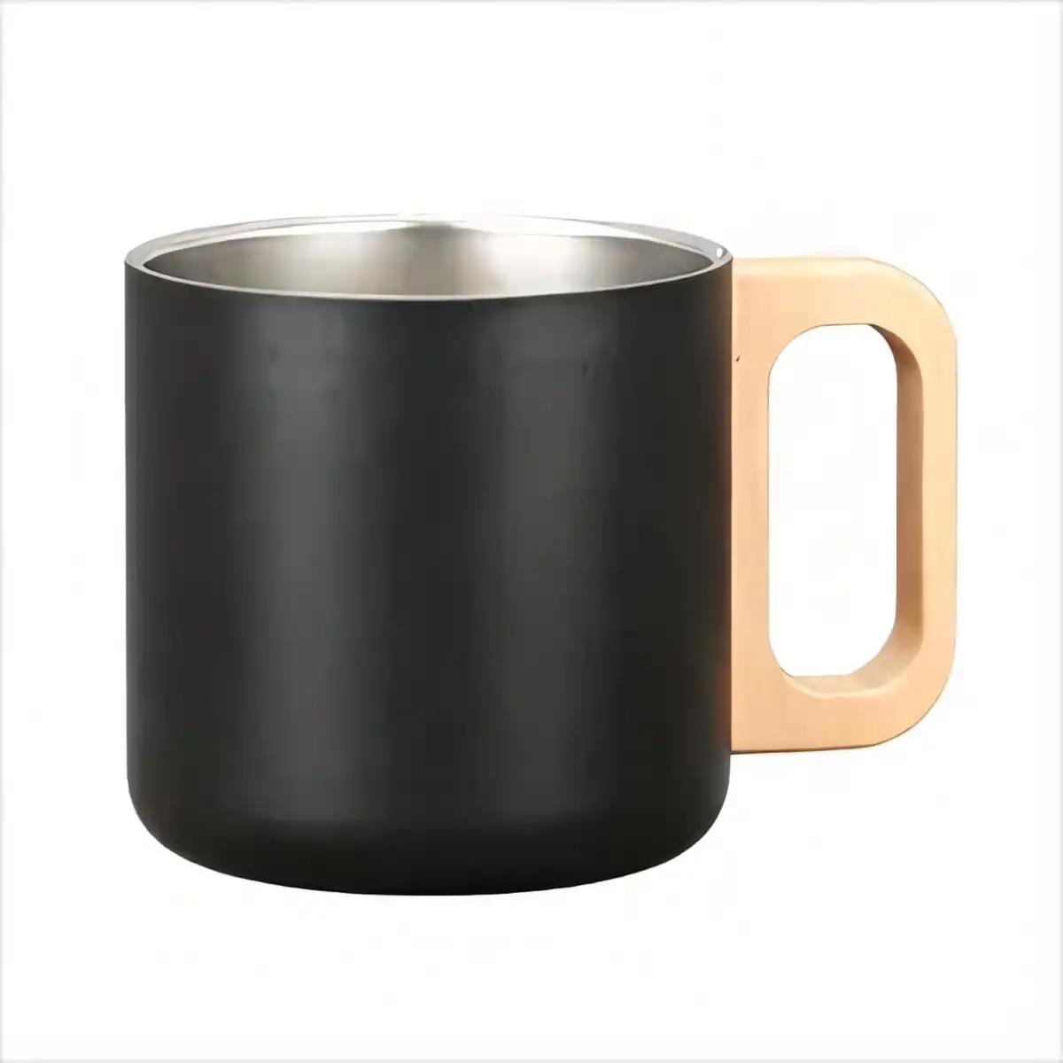 Double Wall Steel Travel Mug alternate product angle
