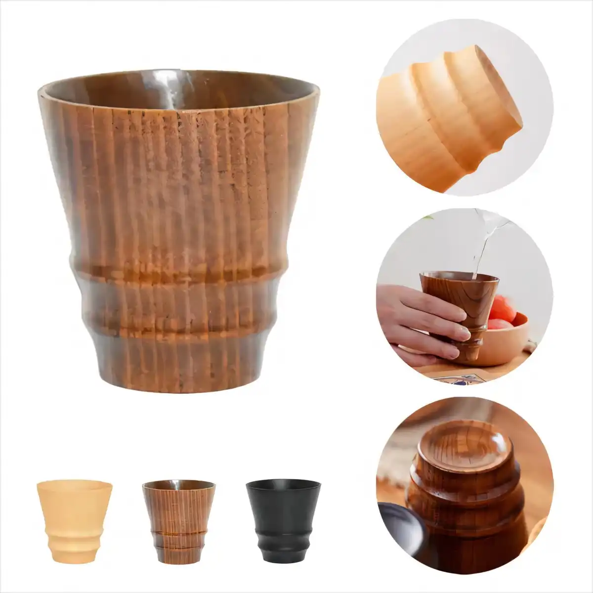 Bamboo Insulated Coffee Mug