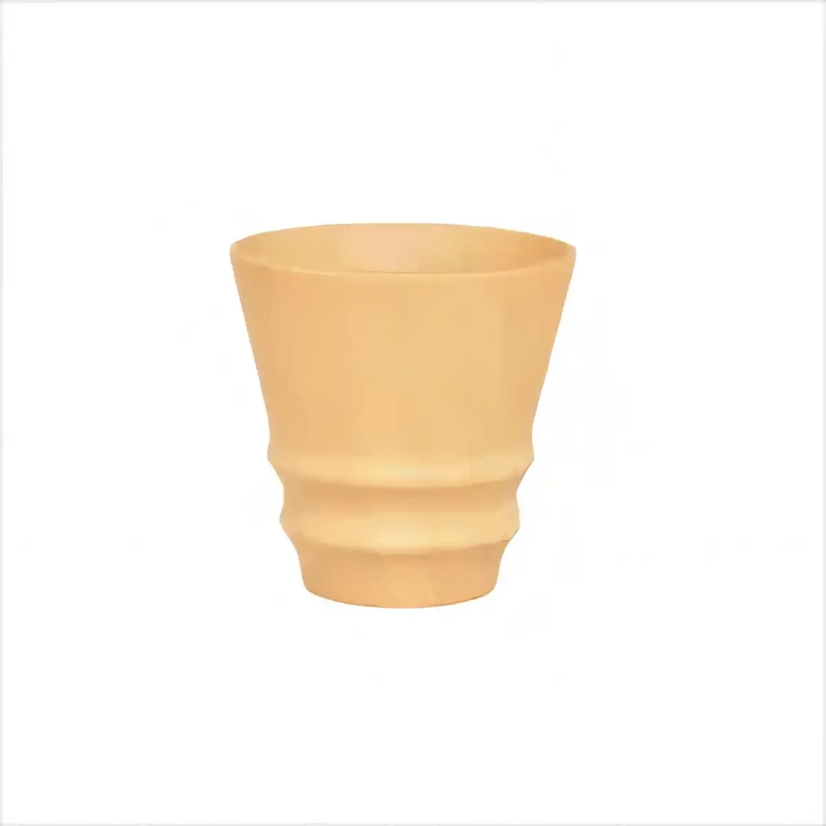 Bamboo Insulated Coffee Mug product close-up