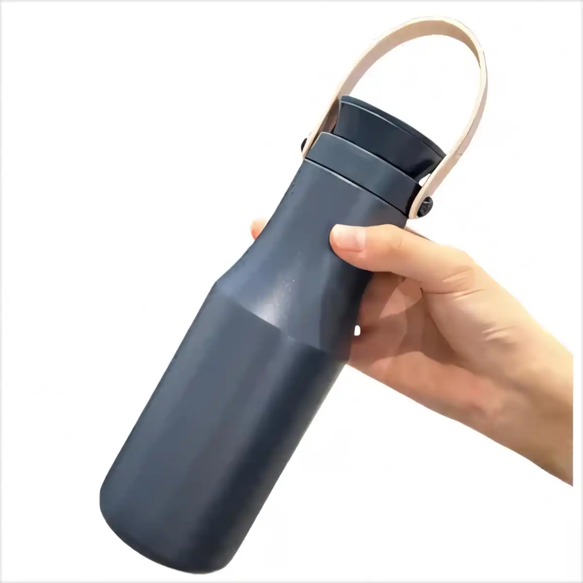 16oz Insulated Steel Bottle product with accessories