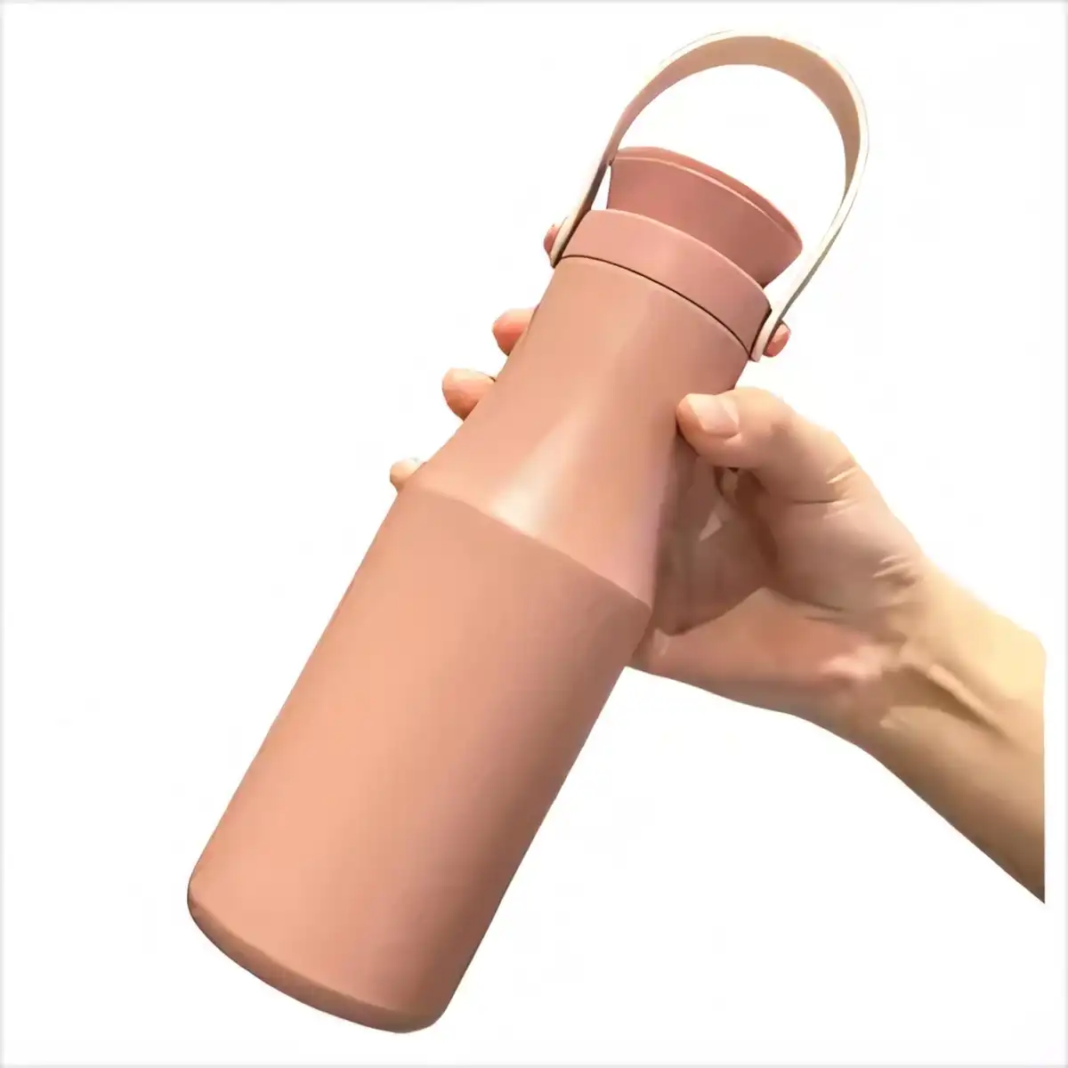 16oz Insulated Steel Bottle custom logo imprint view