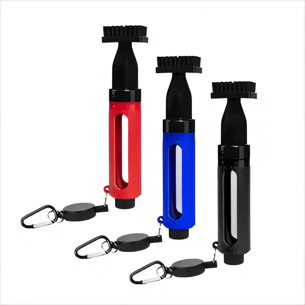 Retractable Golf Brush with Water Spray product detail view