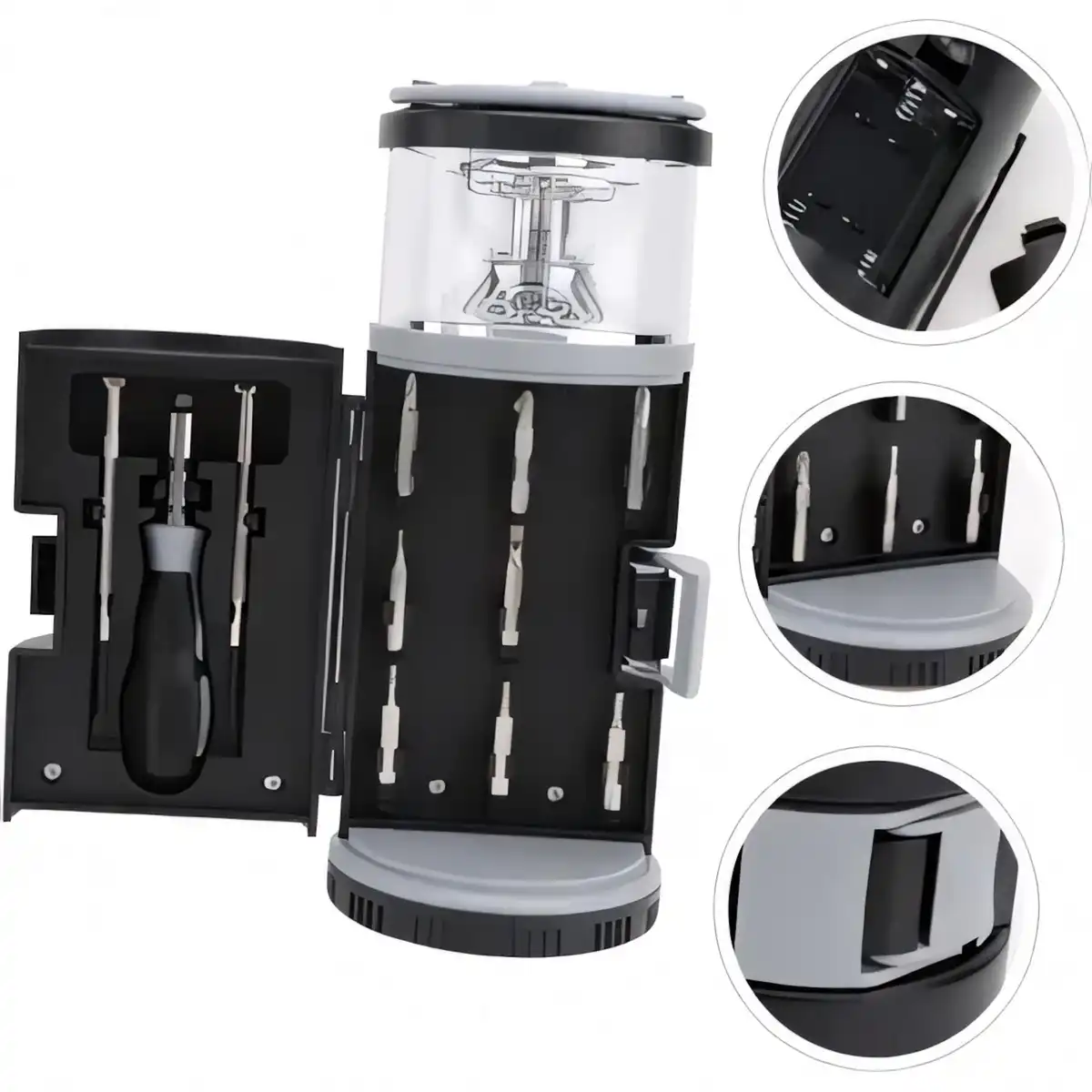 LED Lantern with 15 Piece Tool Set product detail view