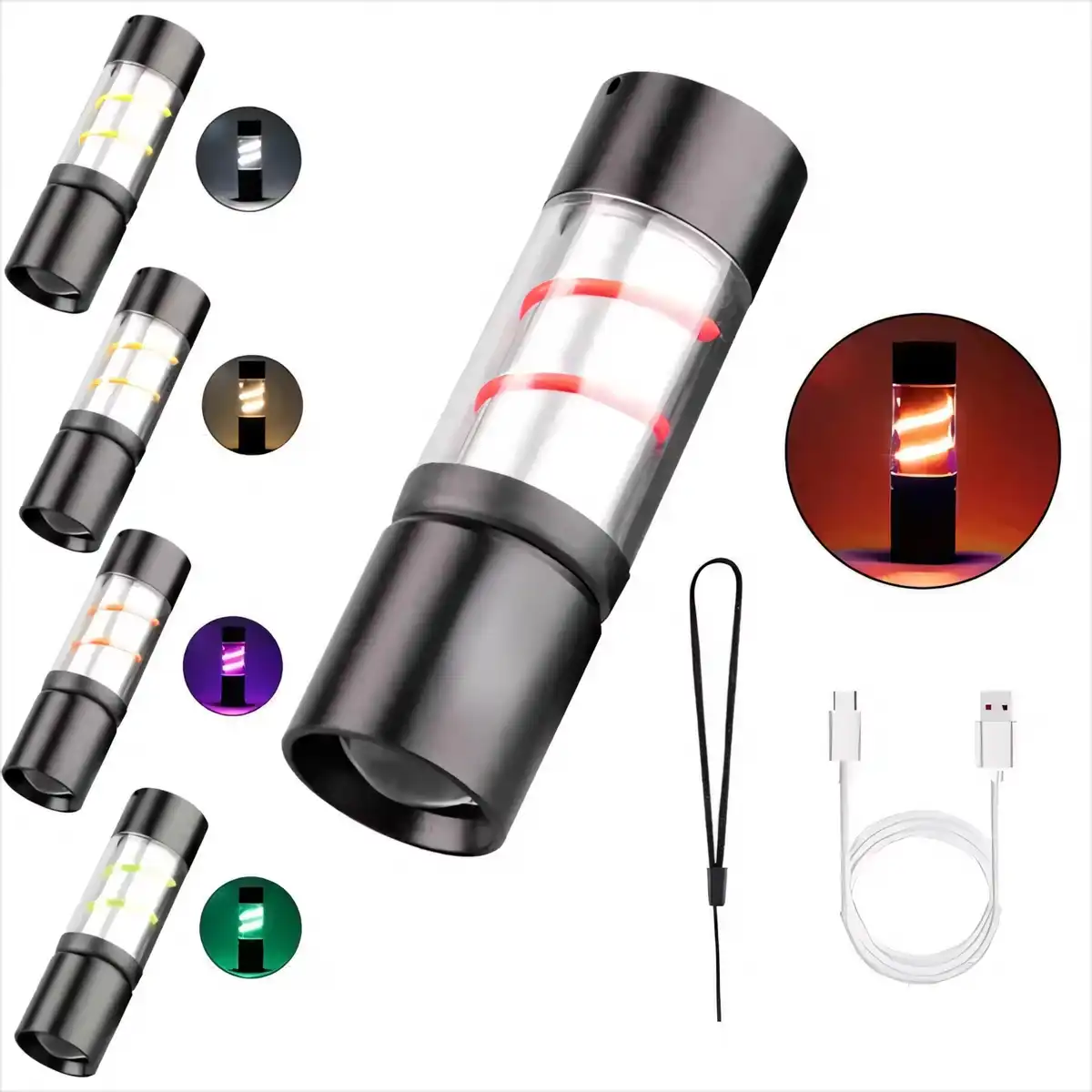 Compact Aluminum LED Flashlight