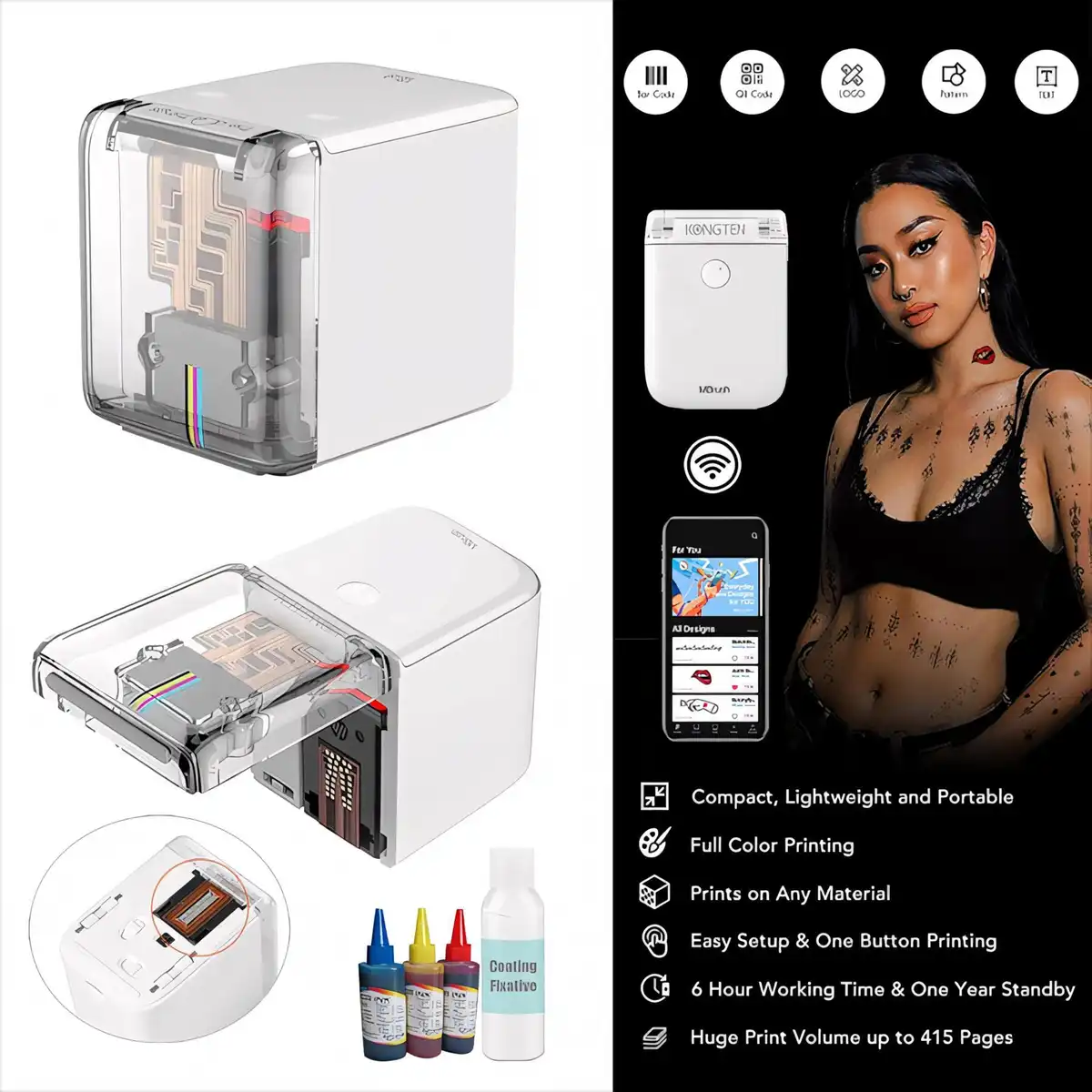 Pocket Instant Color Printer