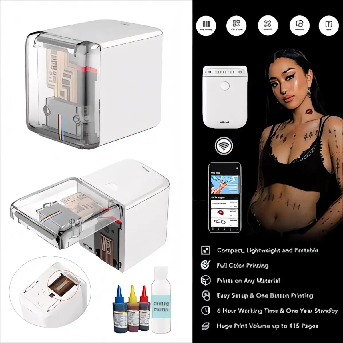 Pocket Instant Color Printer product detail view