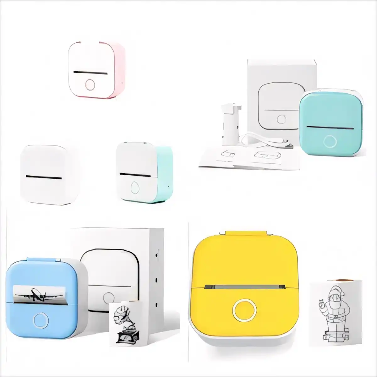Mini Bluetooth Thermal Printer alternate product angle