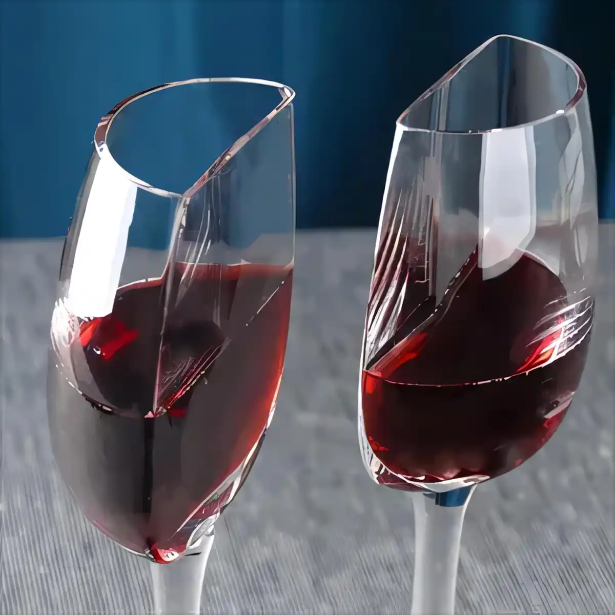 Half Wine Glass Novelty Gift alternate product angle