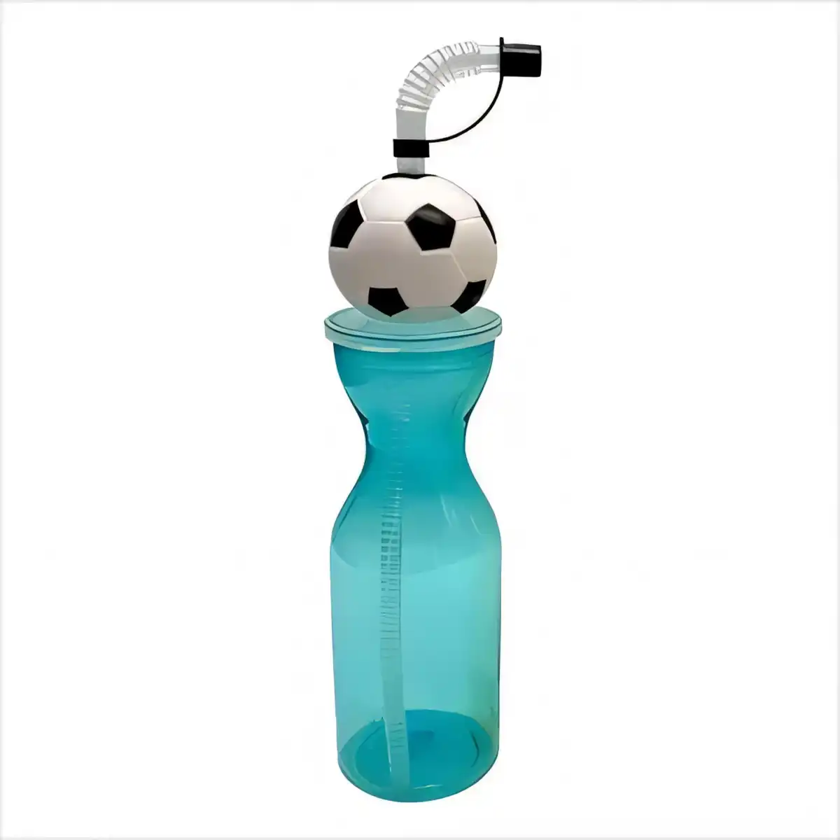 Soccer Ball Water Bottle for Kids alternate product angle