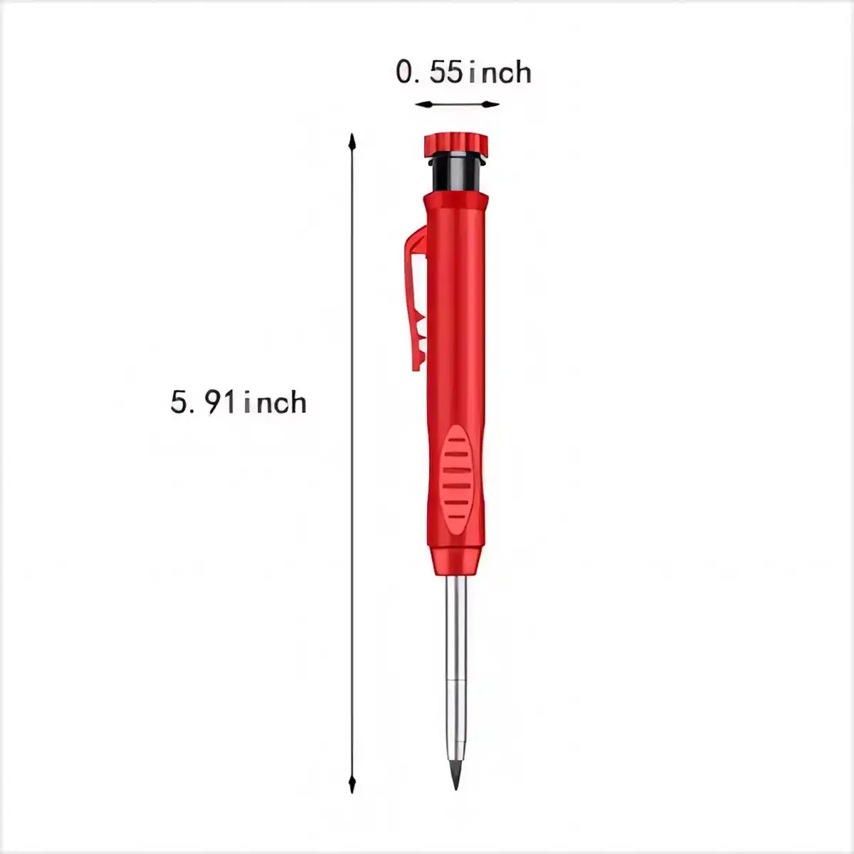 Long Nose Carpenter Pencil Solid product detail view