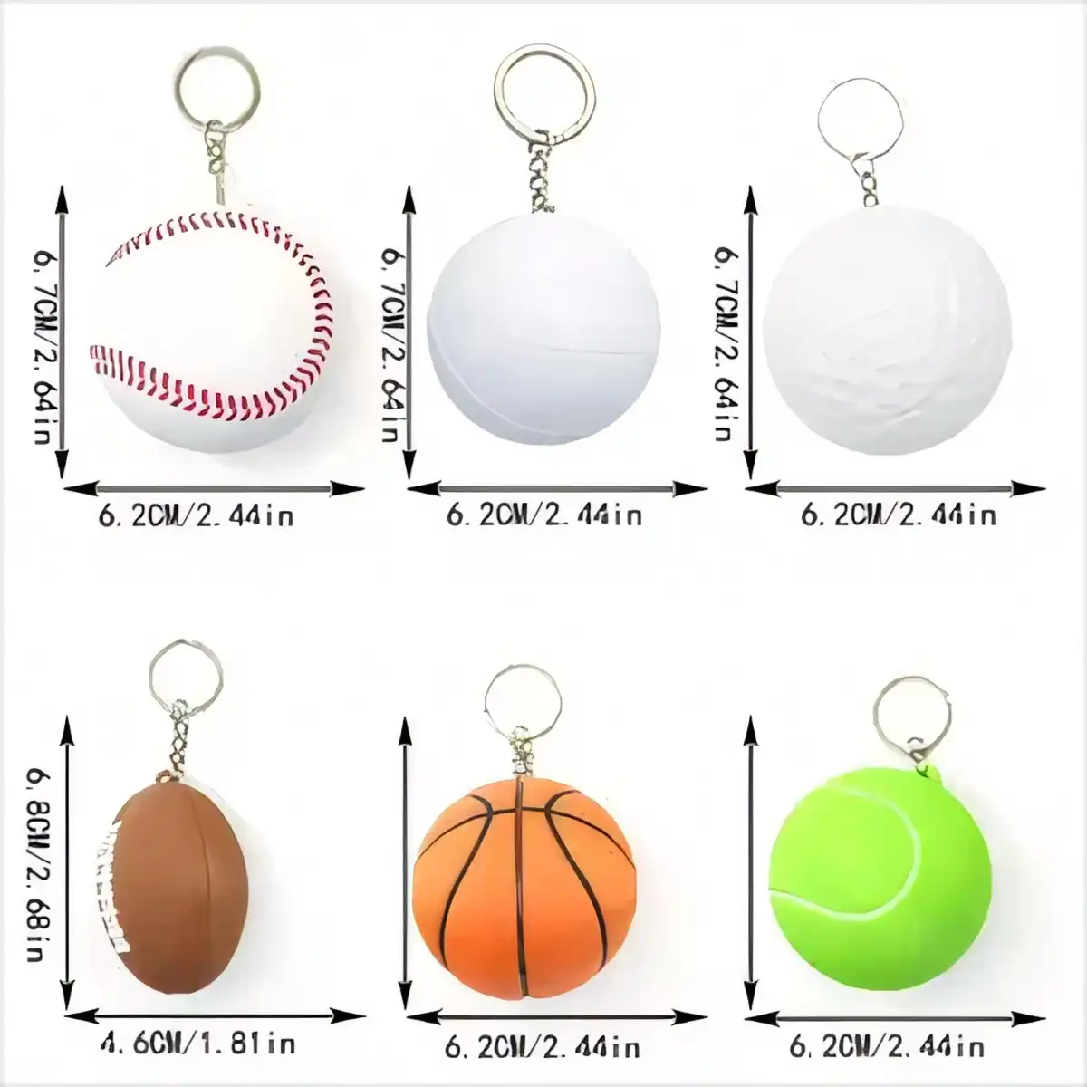 Sports Ball Bottle Opener Magnet product detail view
