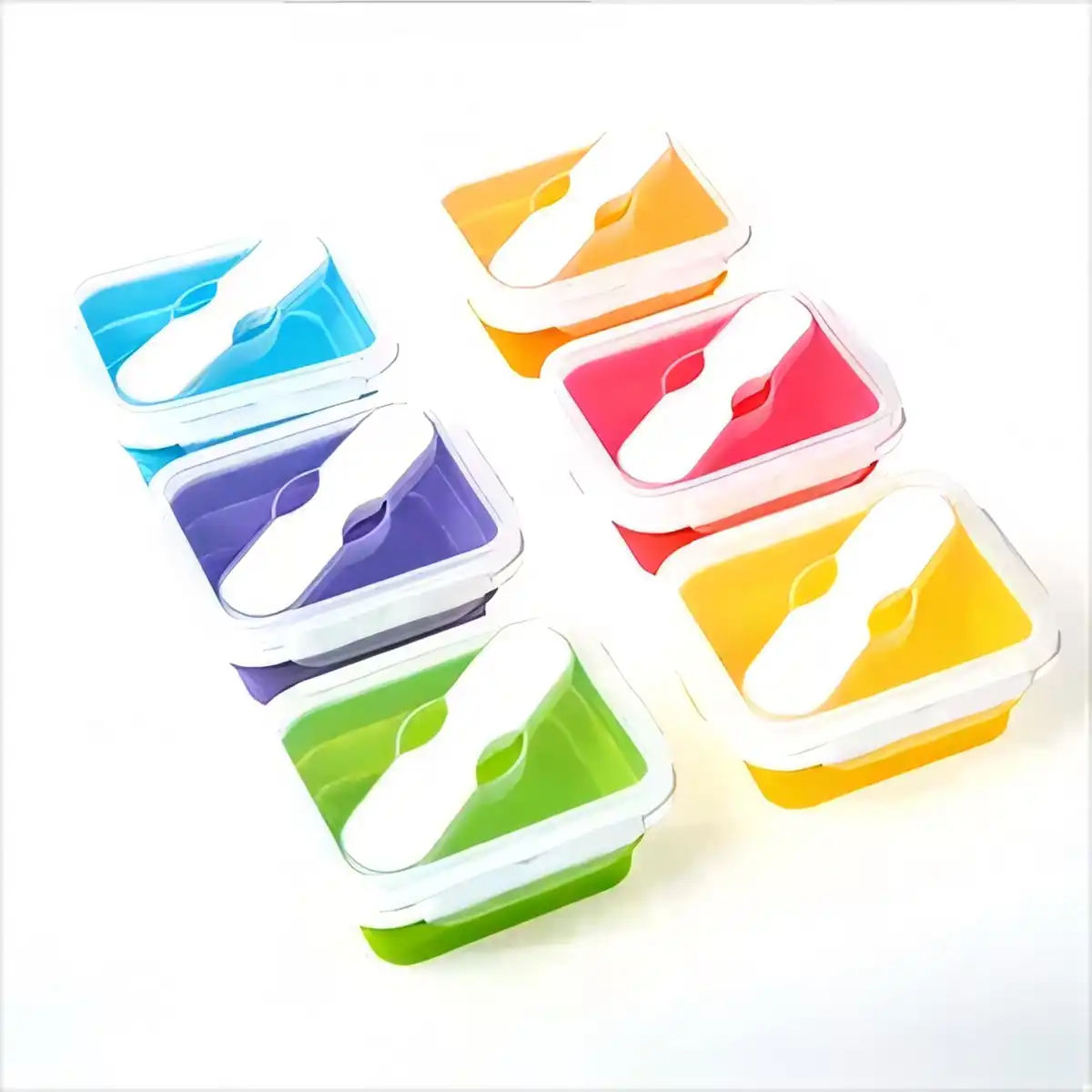 Collapsible Silicone Meal Container product detail view