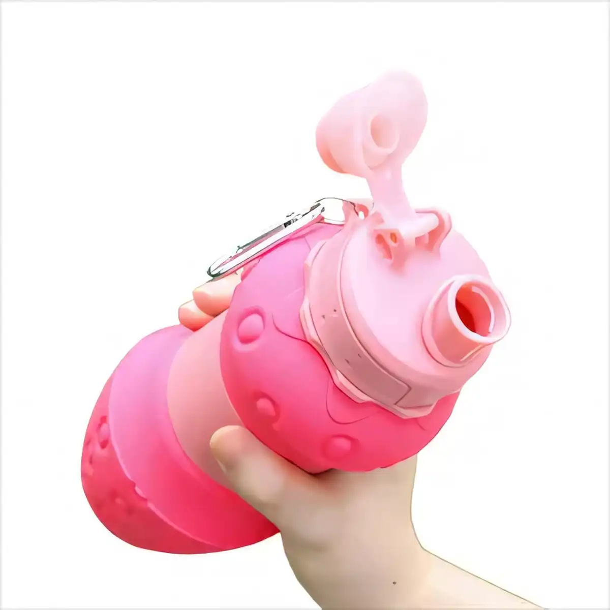 Collapsible Silicone Bottle for Travel product close-up